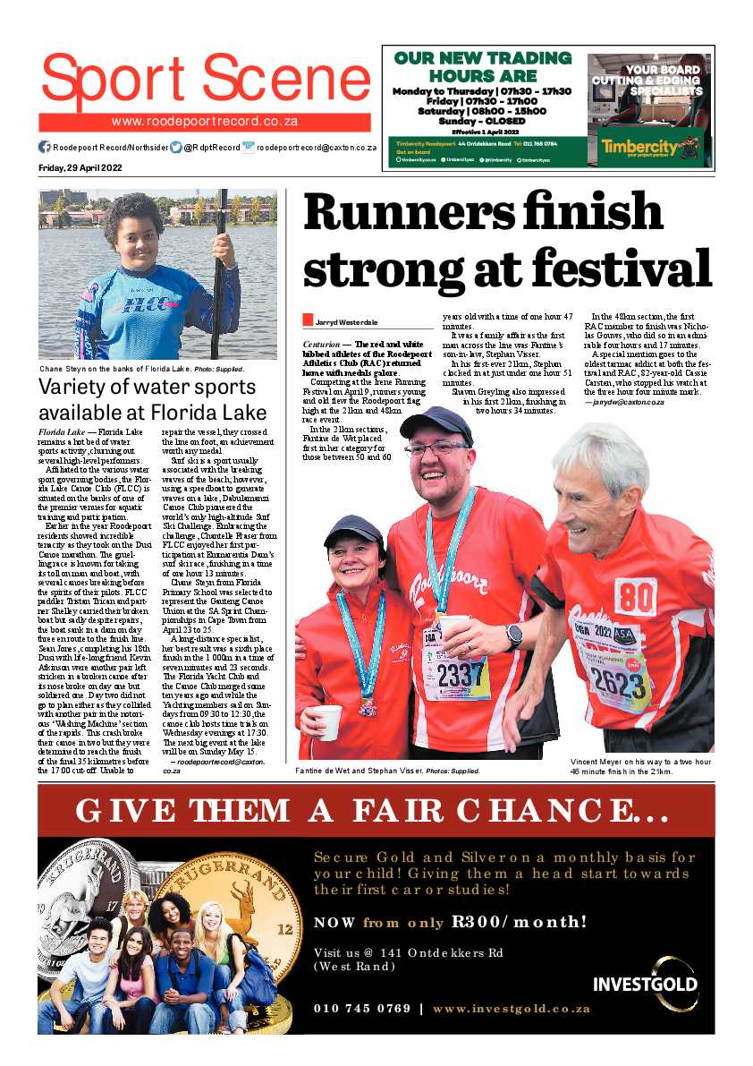 Roodepoort Record 29 April 2022 page 12