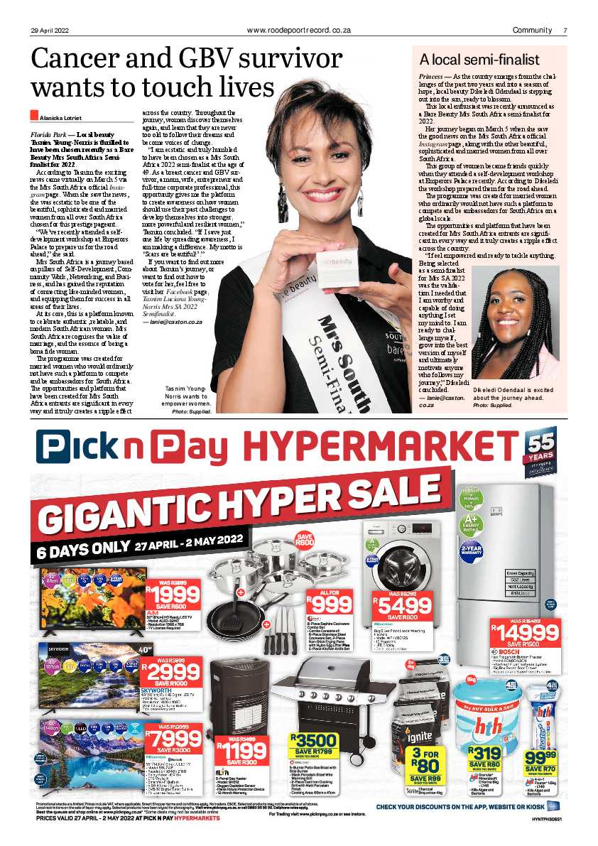 Roodepoort Record 29 April 2022 page 7