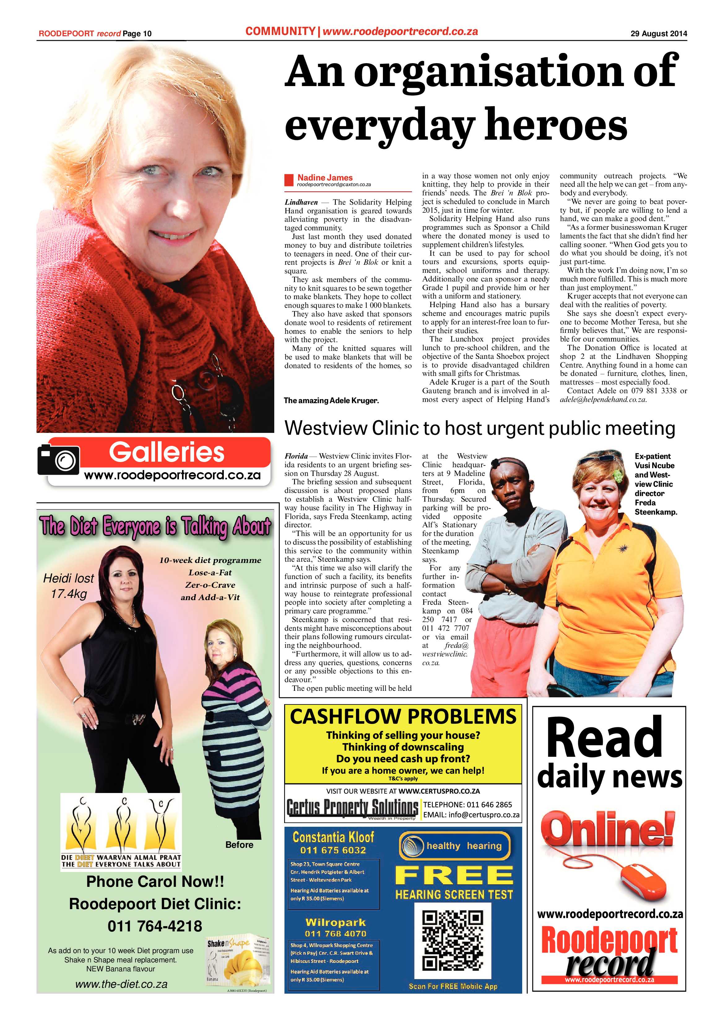 Roodepoort Record 29 August 2014 page 10