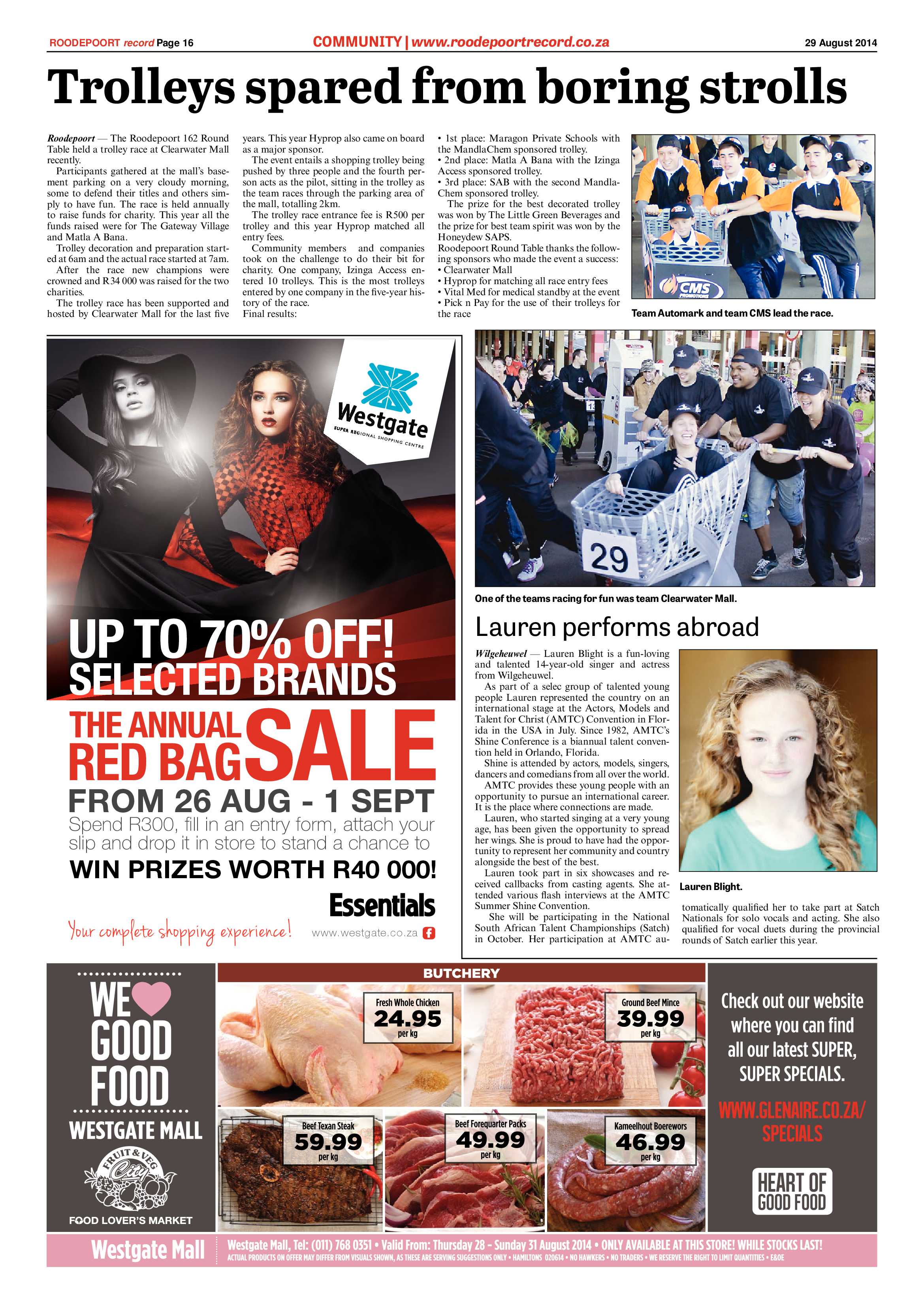 Roodepoort Record 29 August 2014 page 16