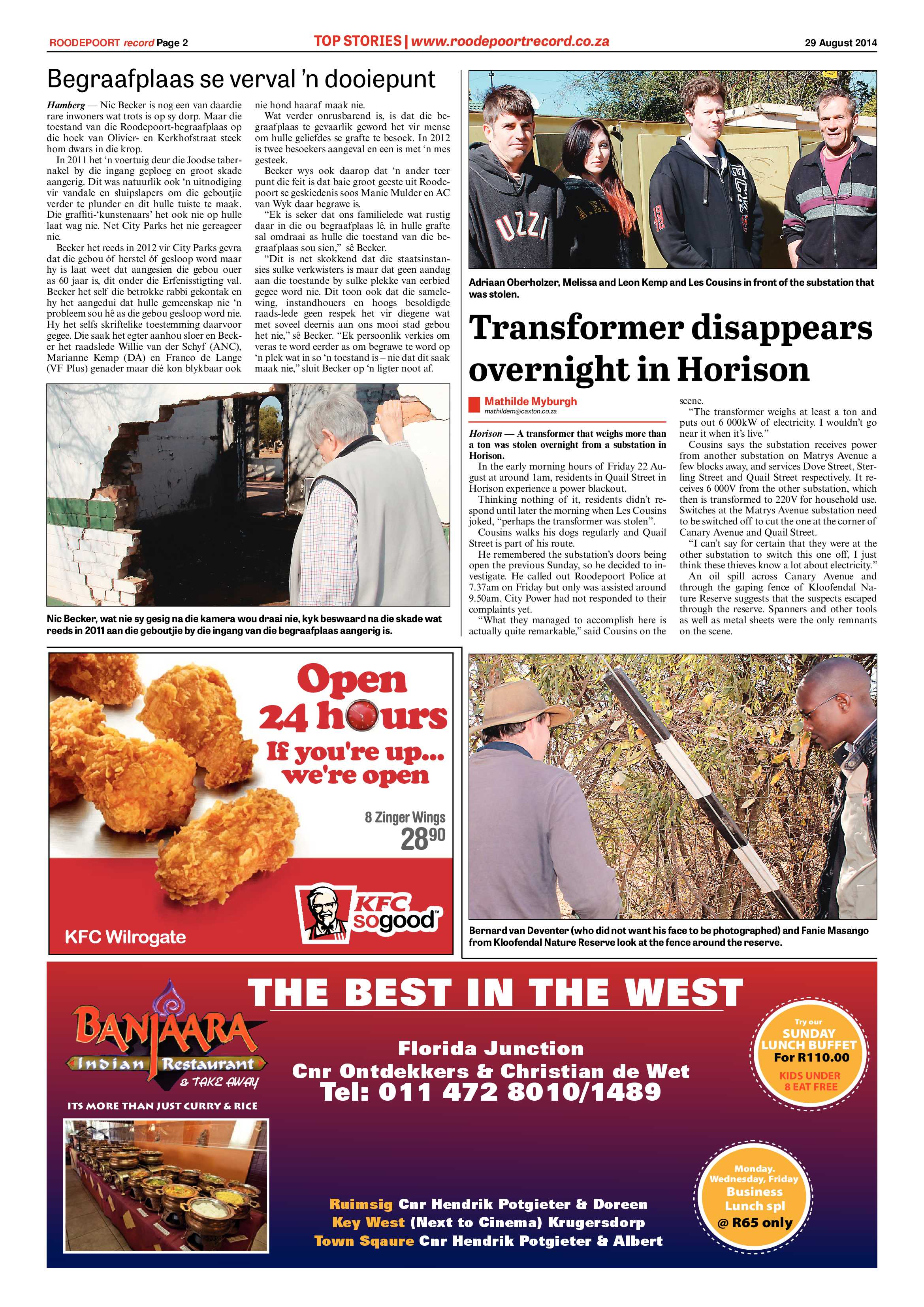 Roodepoort Record 29 August 2014 page 2