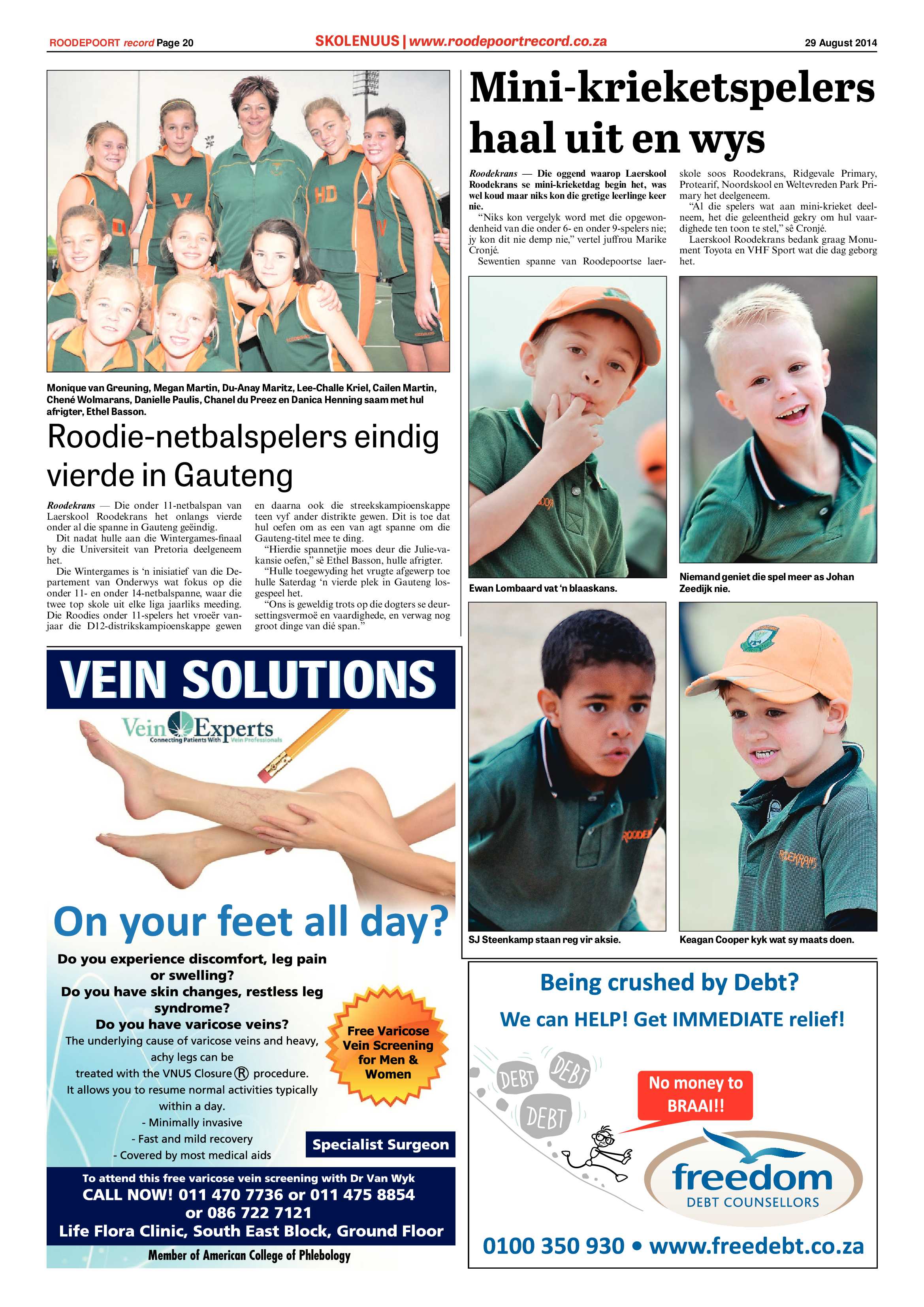 Roodepoort Record 29 August 2014 page 20