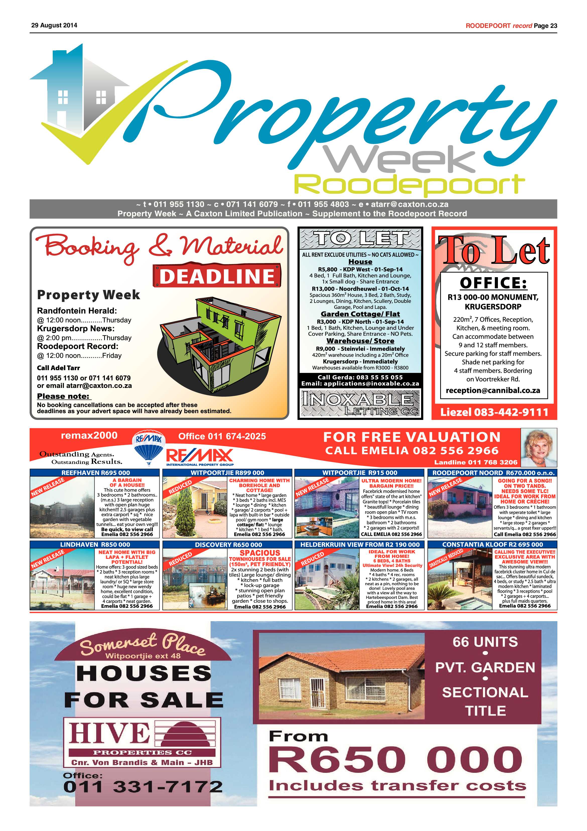 Roodepoort Record 29 August 2014 page 23