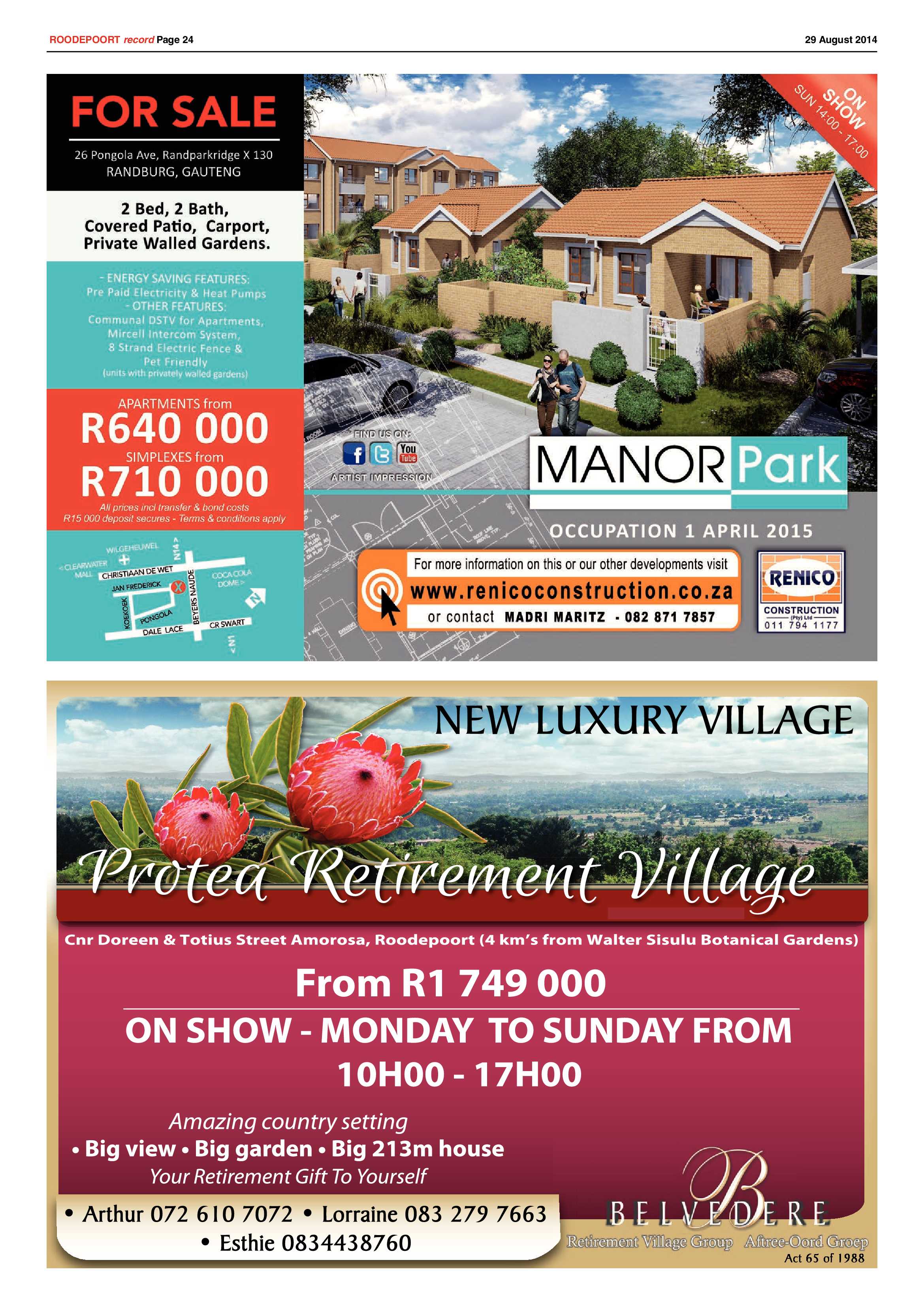 Roodepoort Record 29 August 2014 page 24
