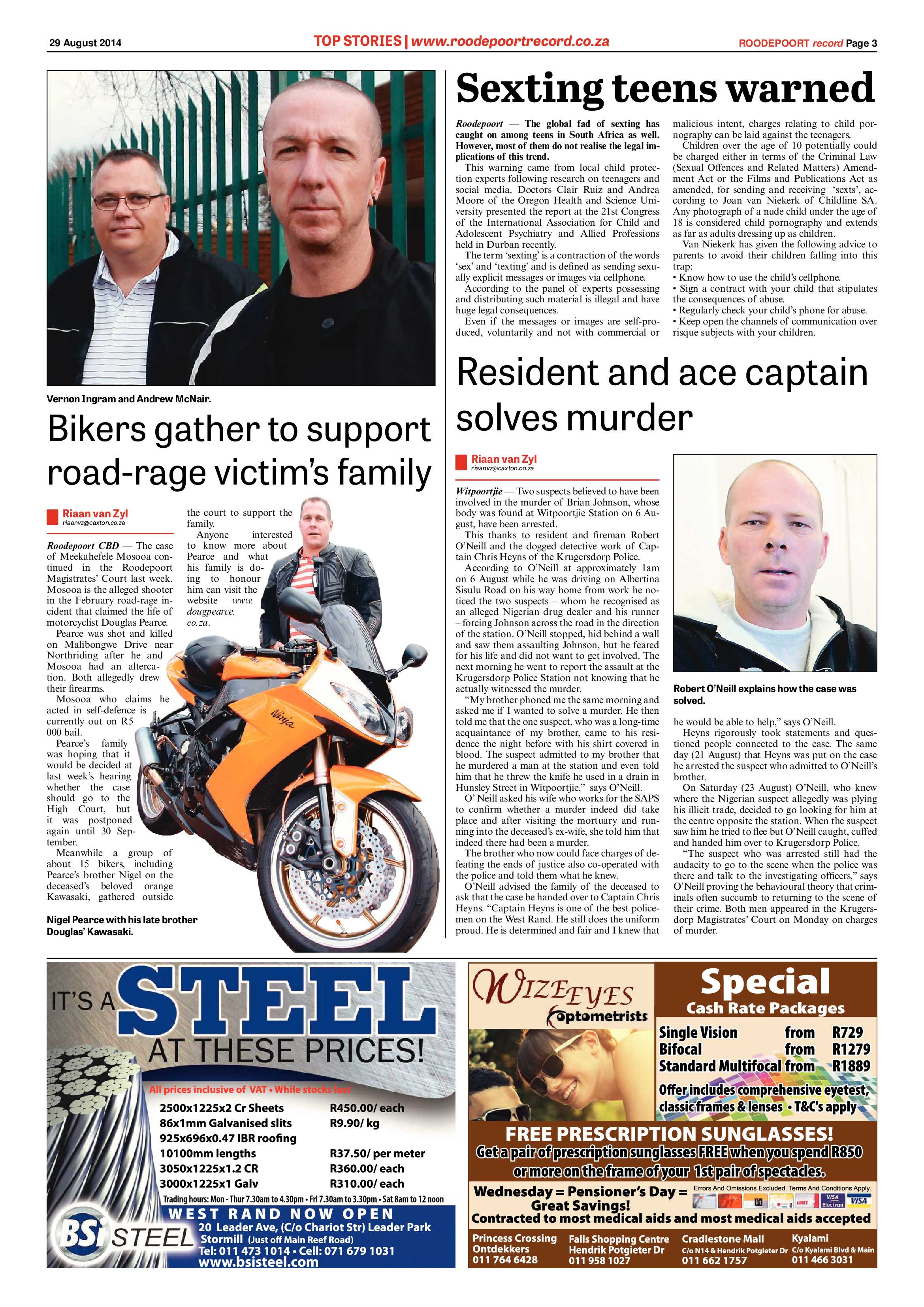 Roodepoort Record 29 August 2014 page 3