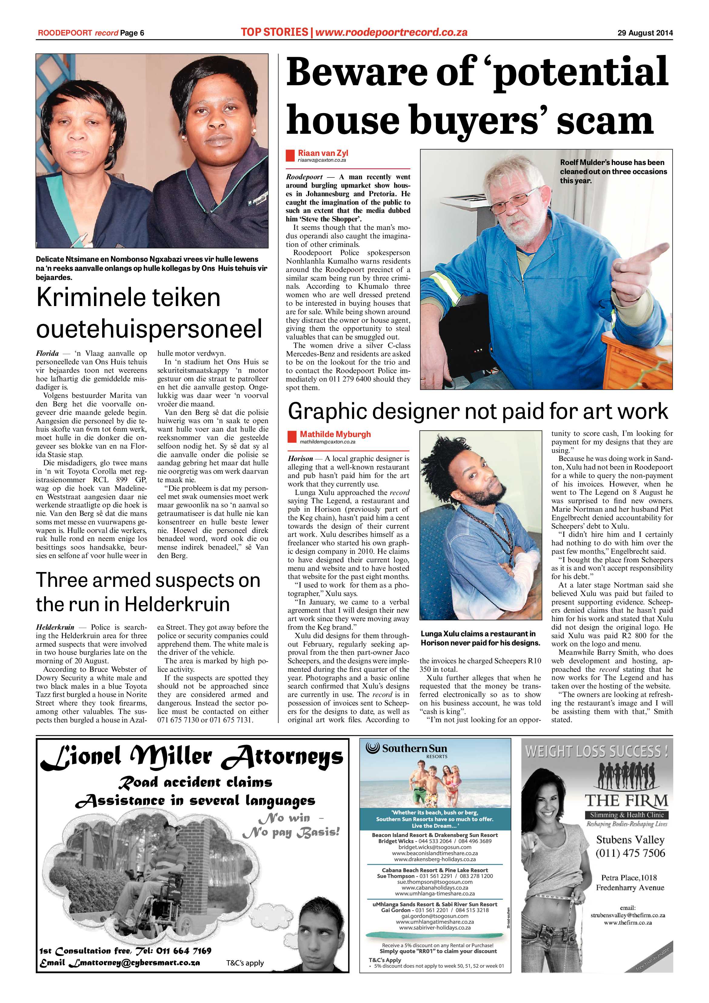 Roodepoort Record 29 August 2014 page 6