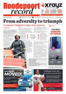 Roodepoort Record 29 August 2024