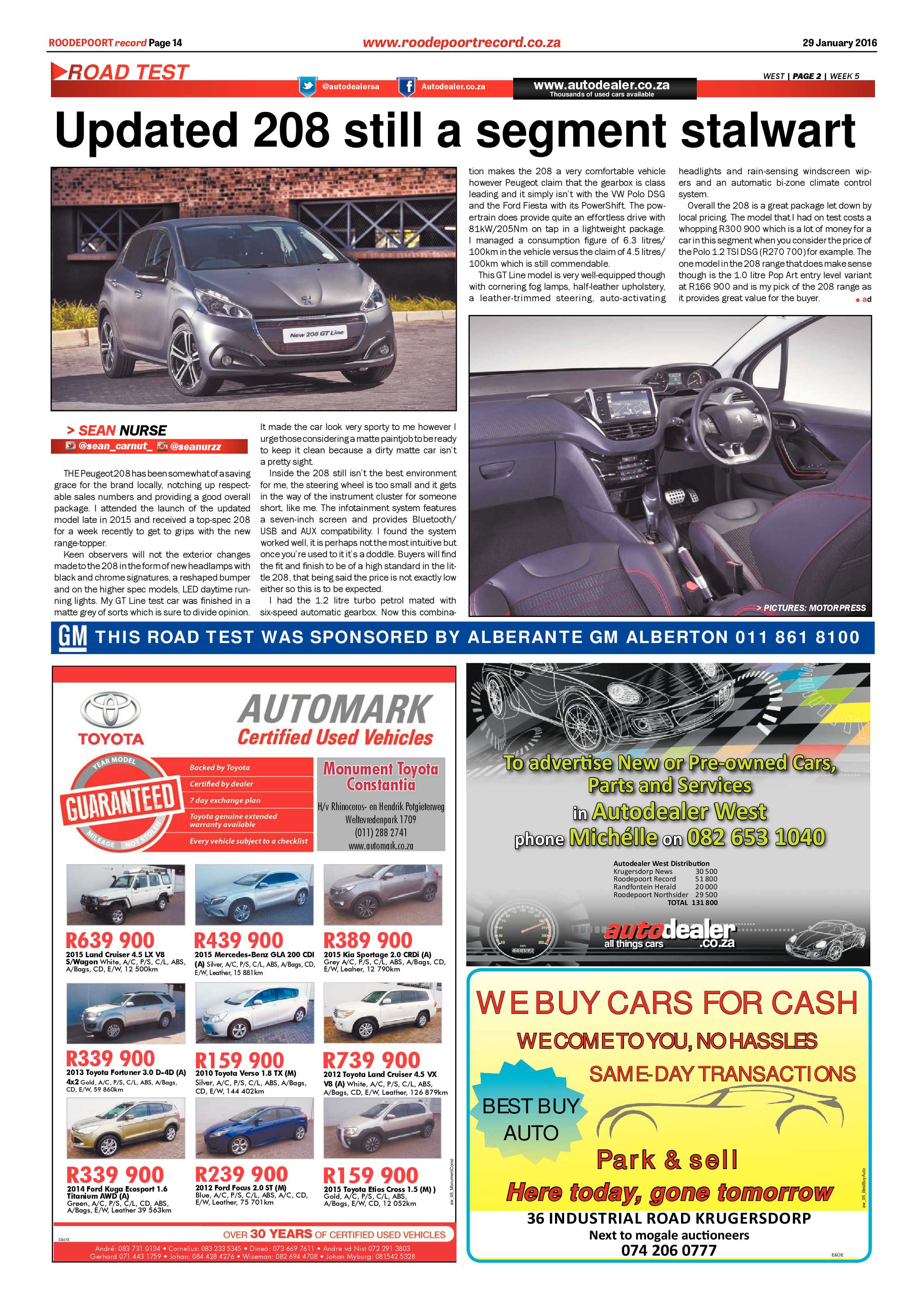 Roodepoort Record 29 January 2016 page 14