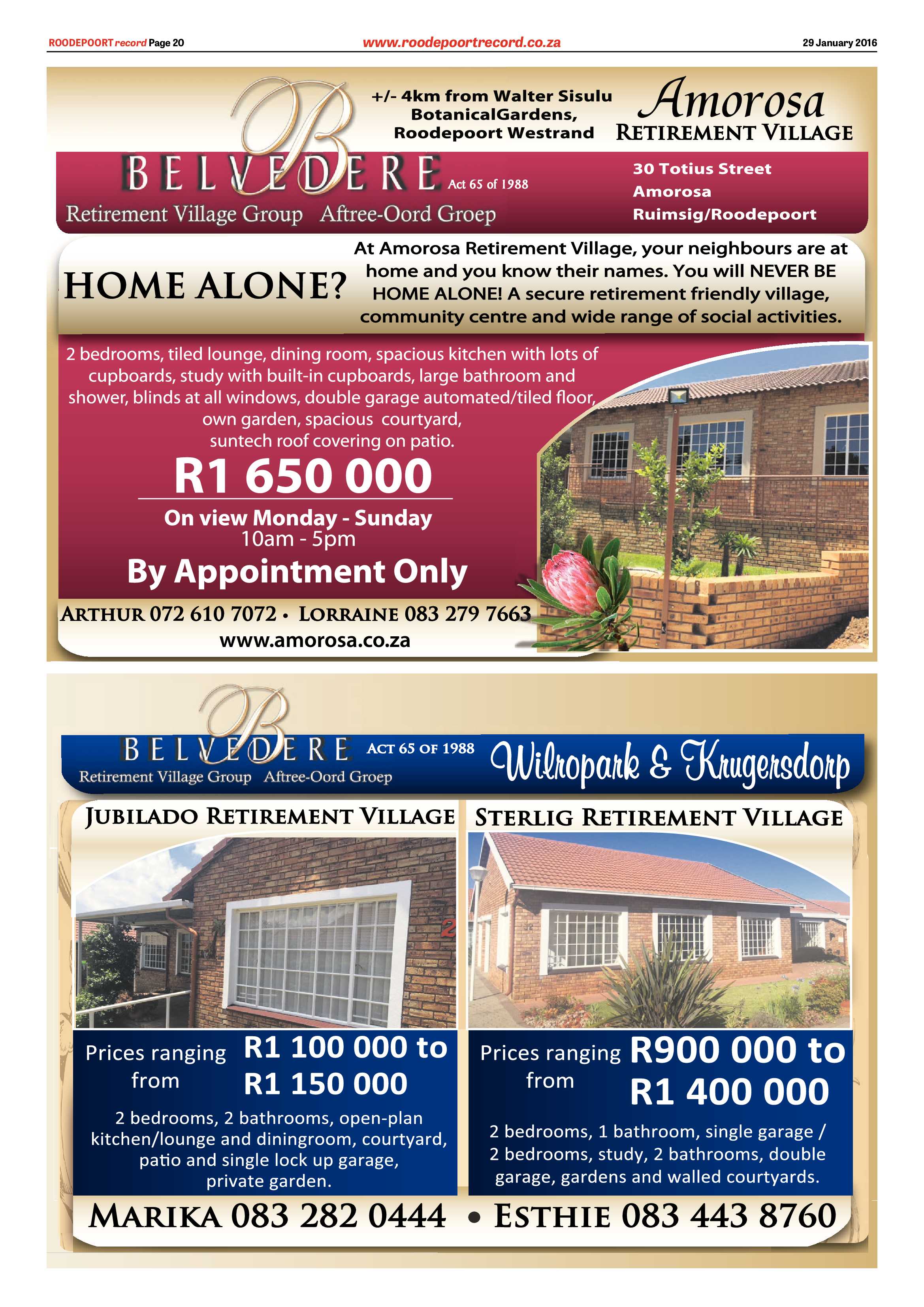 Roodepoort Record 29 January 2016 page 20