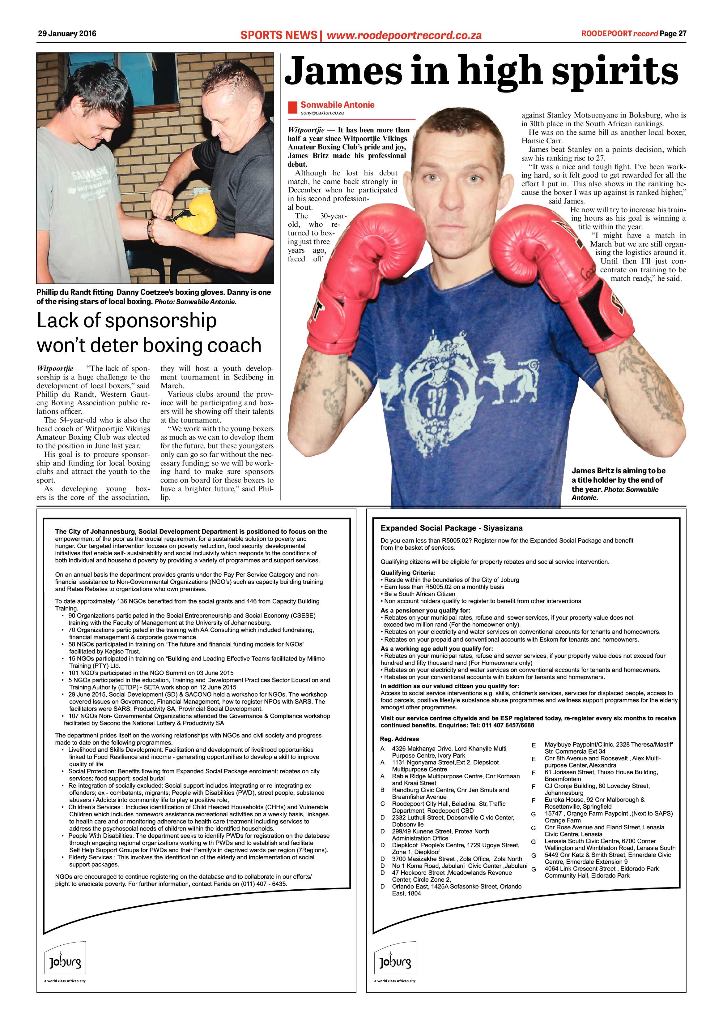 Roodepoort Record 29 January 2016 page 27