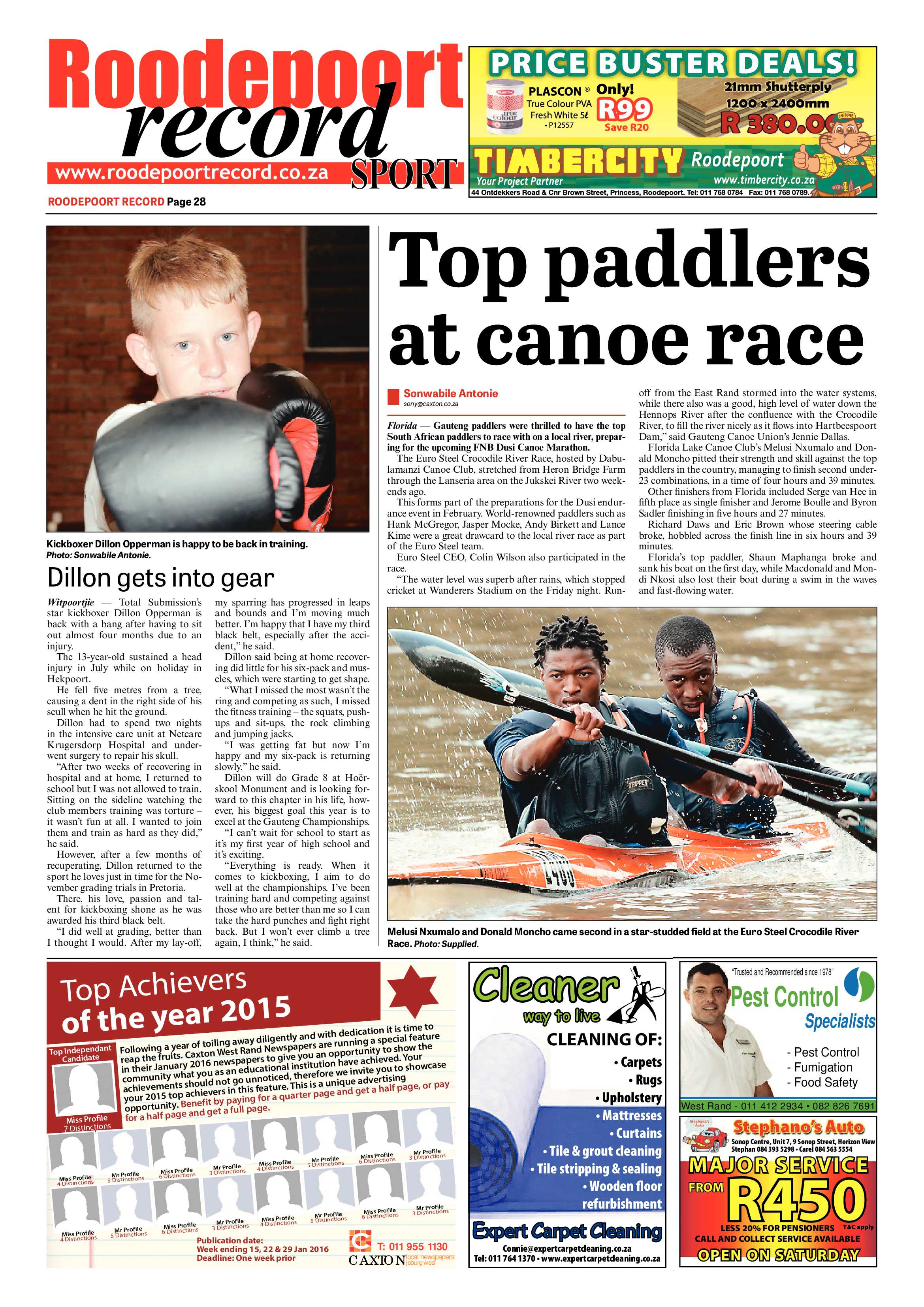 Roodepoort Record 29 January 2016 page 28