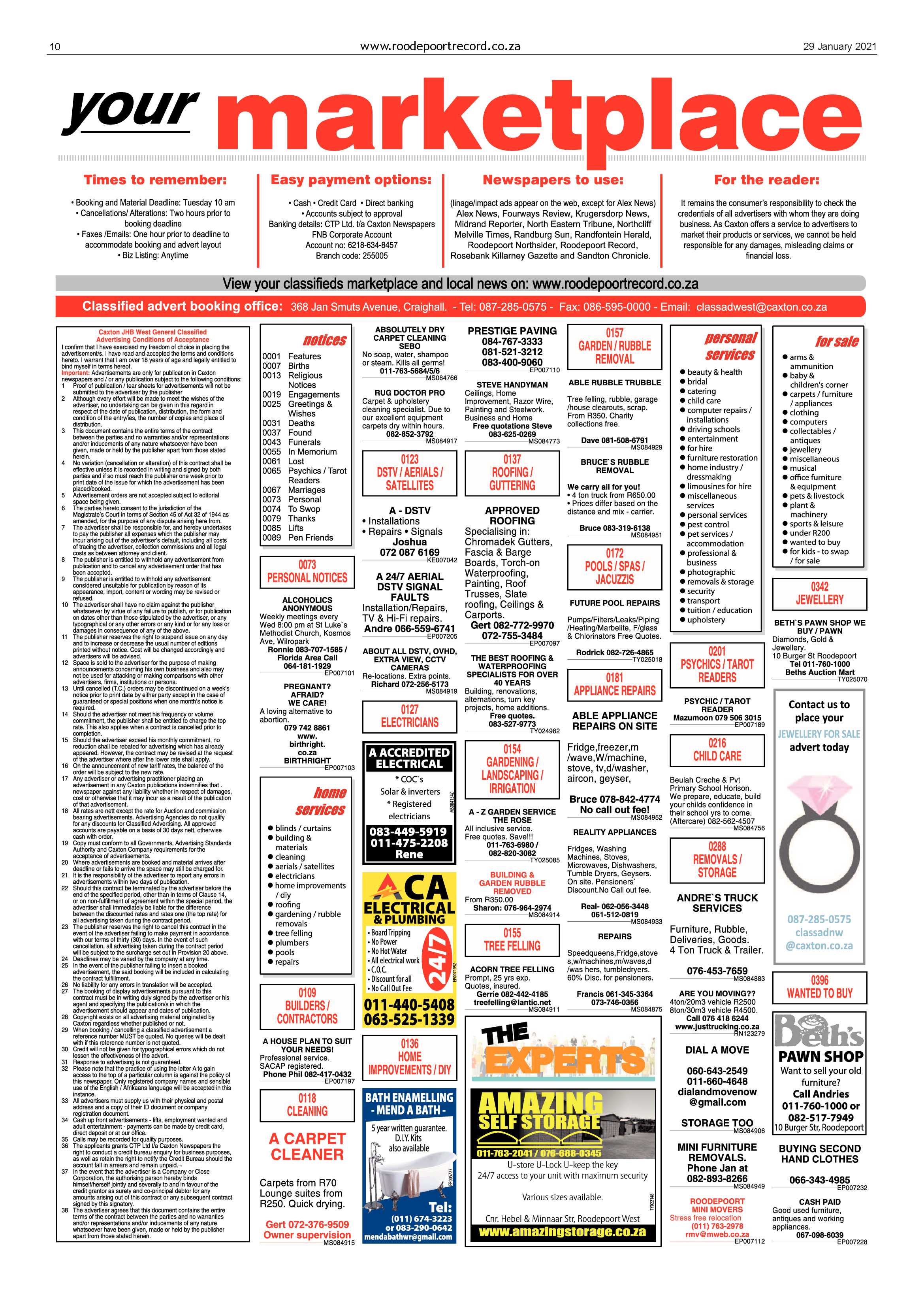 Roodepoort Record 29 January 2021 page 10