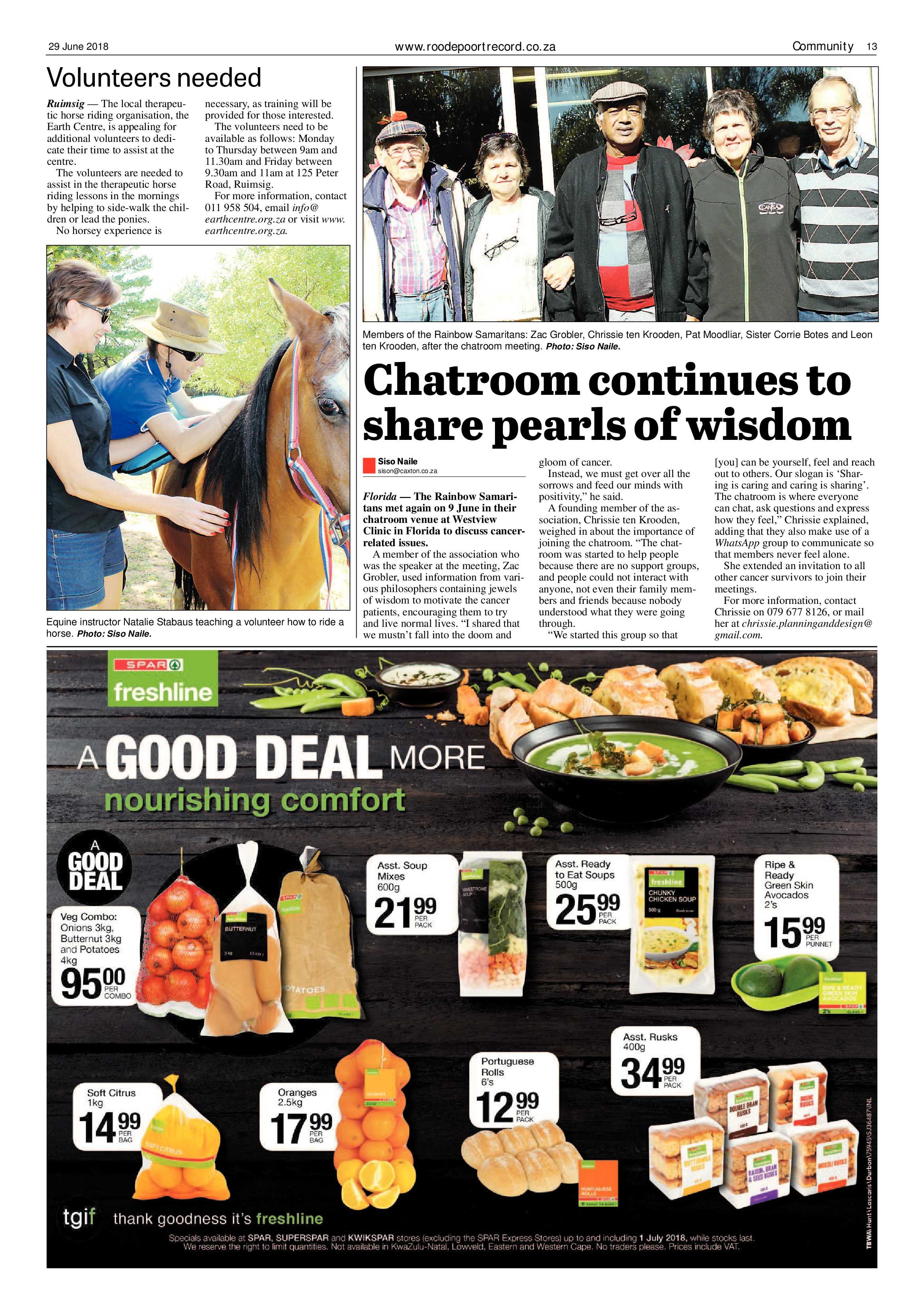 Roodepoort Record 29 June 2018 page 13