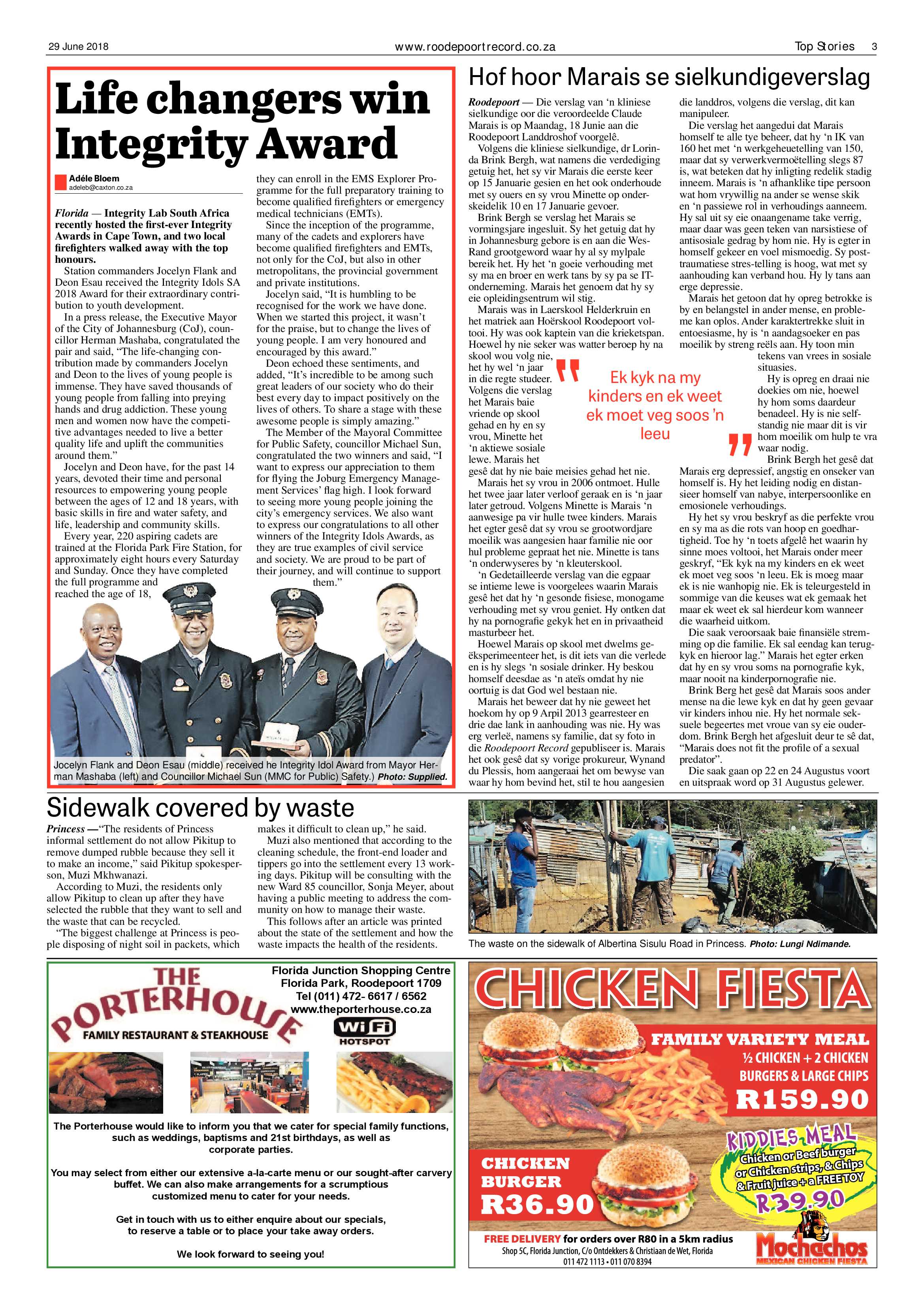 Roodepoort Record 29 June 2018 page 3