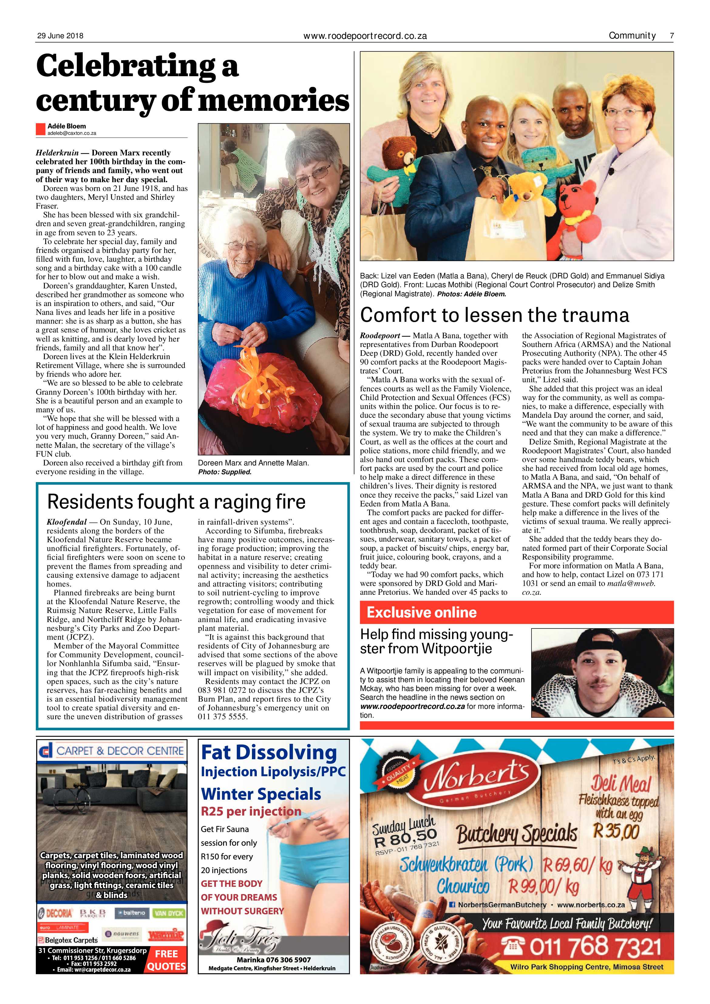 Roodepoort Record 29 June 2018 page 7