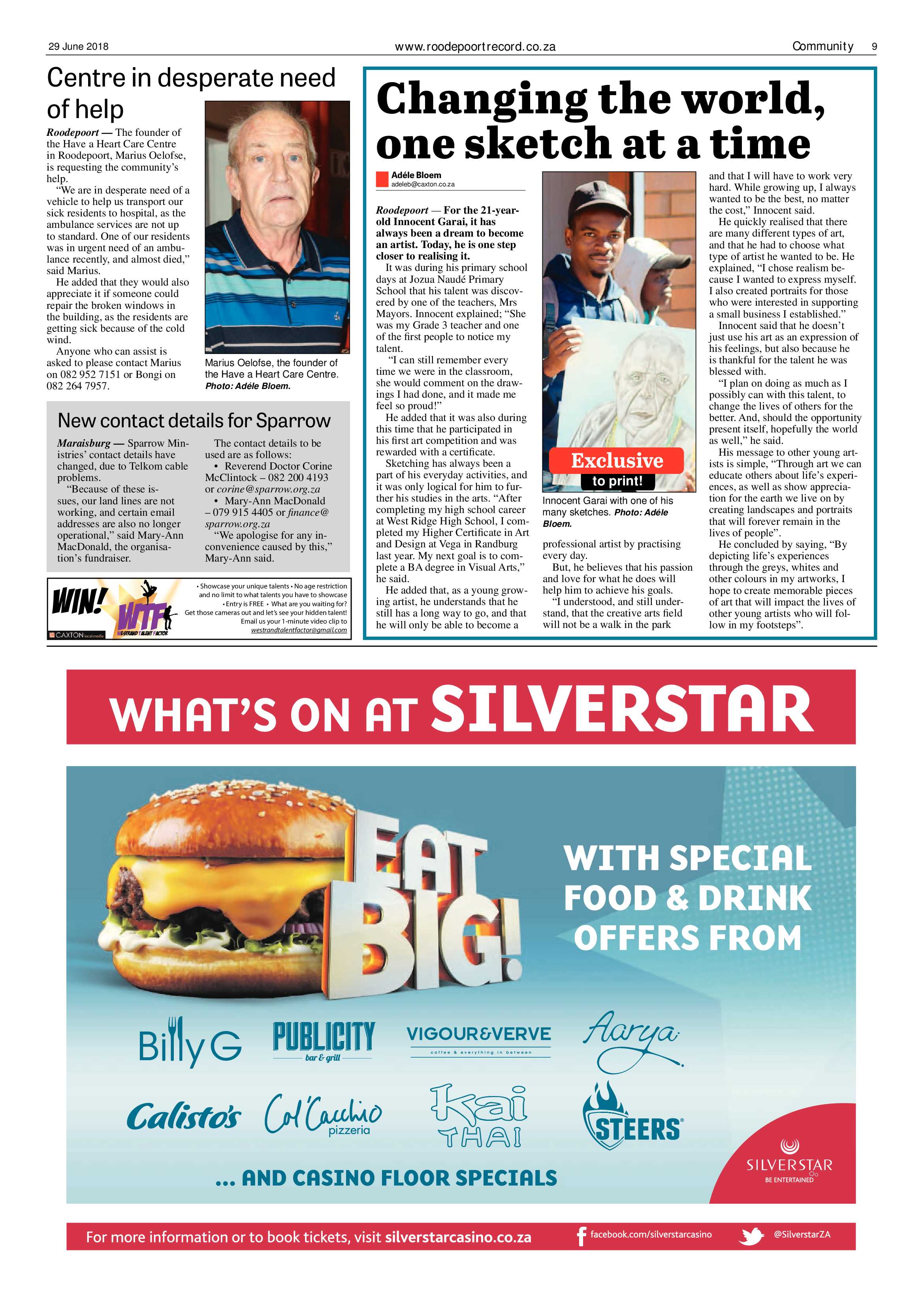 Roodepoort Record 29 June 2018 page 9
