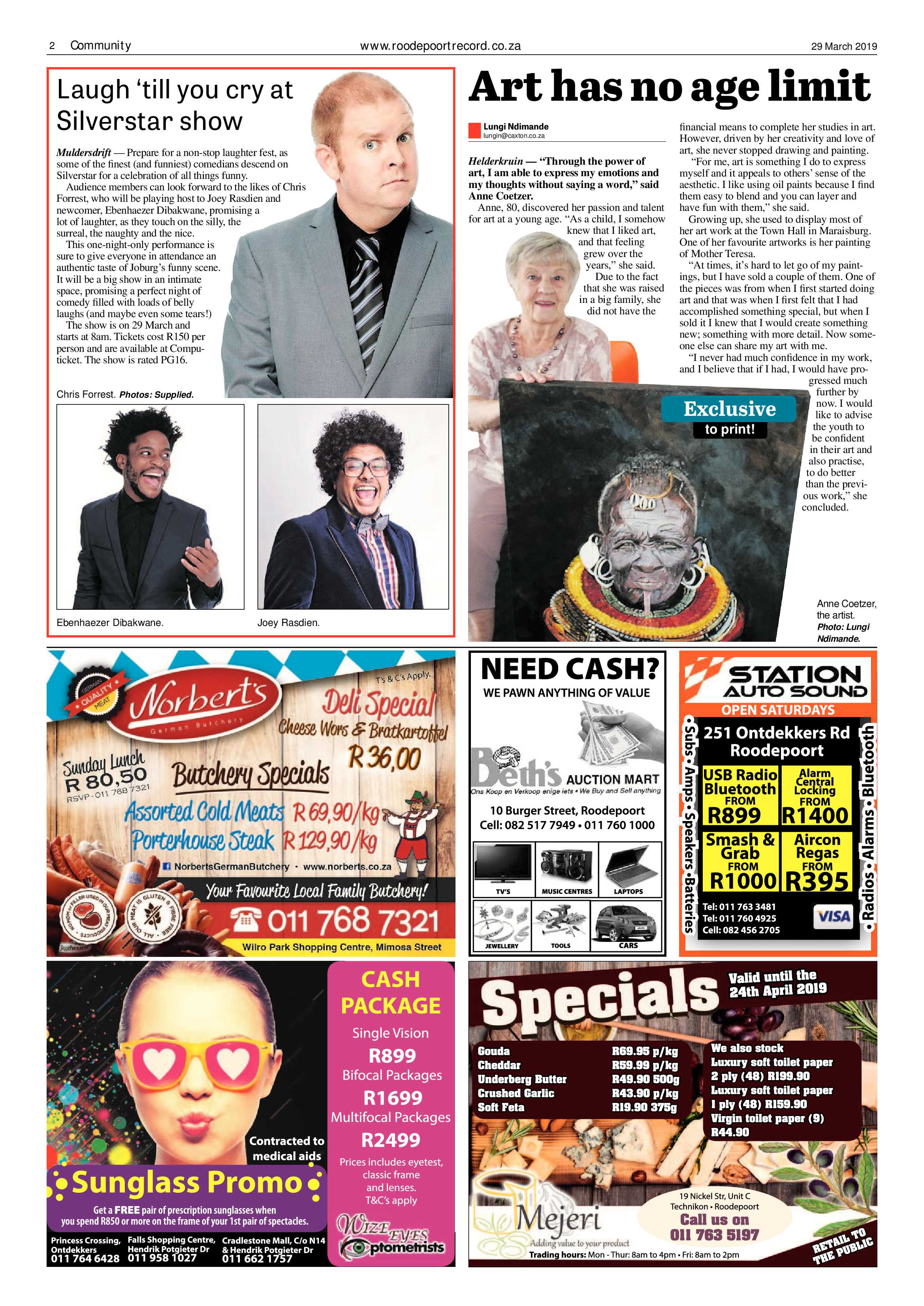 Roodepoort Record 29 March 2019 page 2