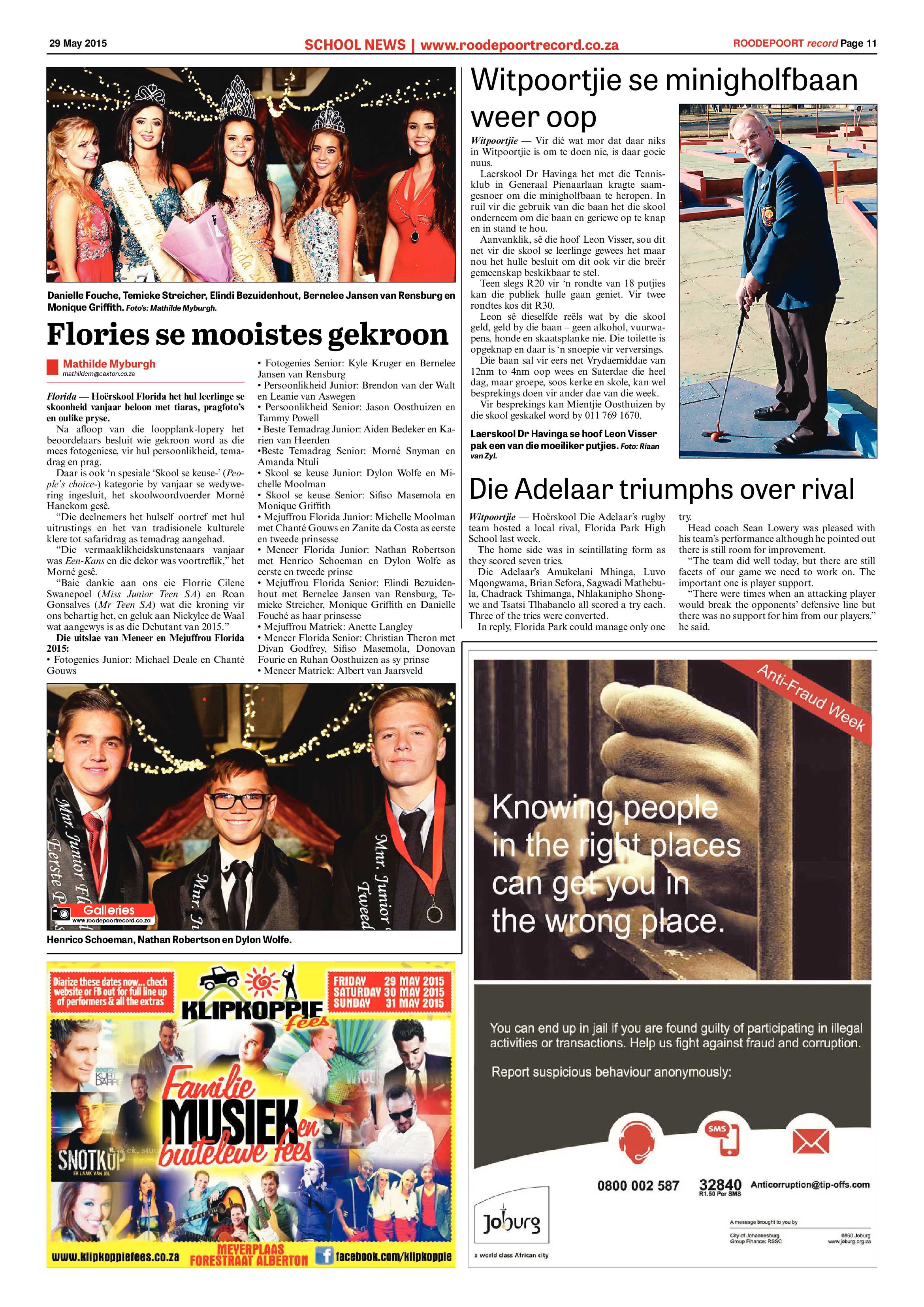 Roodepoort Record 29 May 2015 page 11