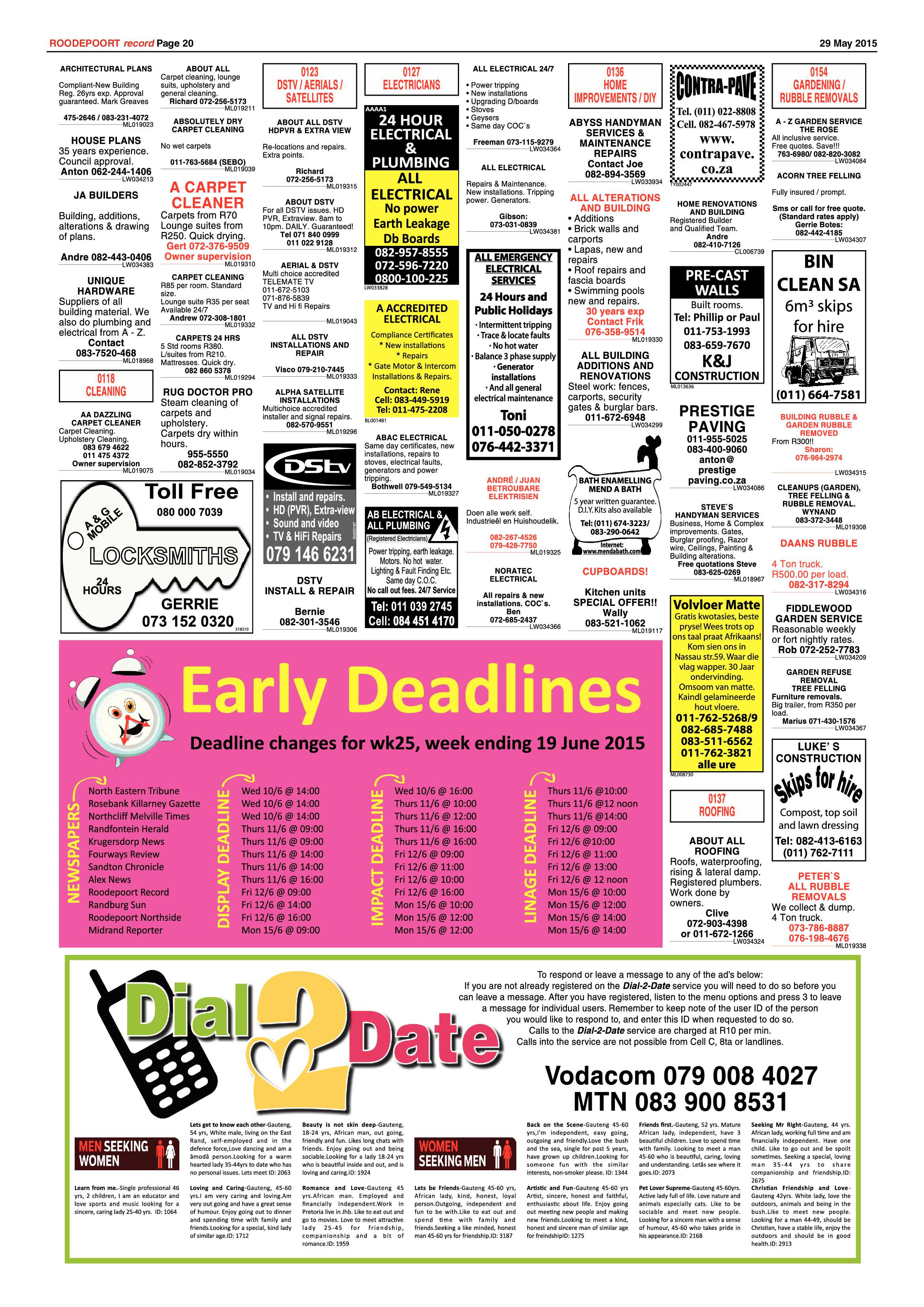 Roodepoort Record 29 May 2015 page 20