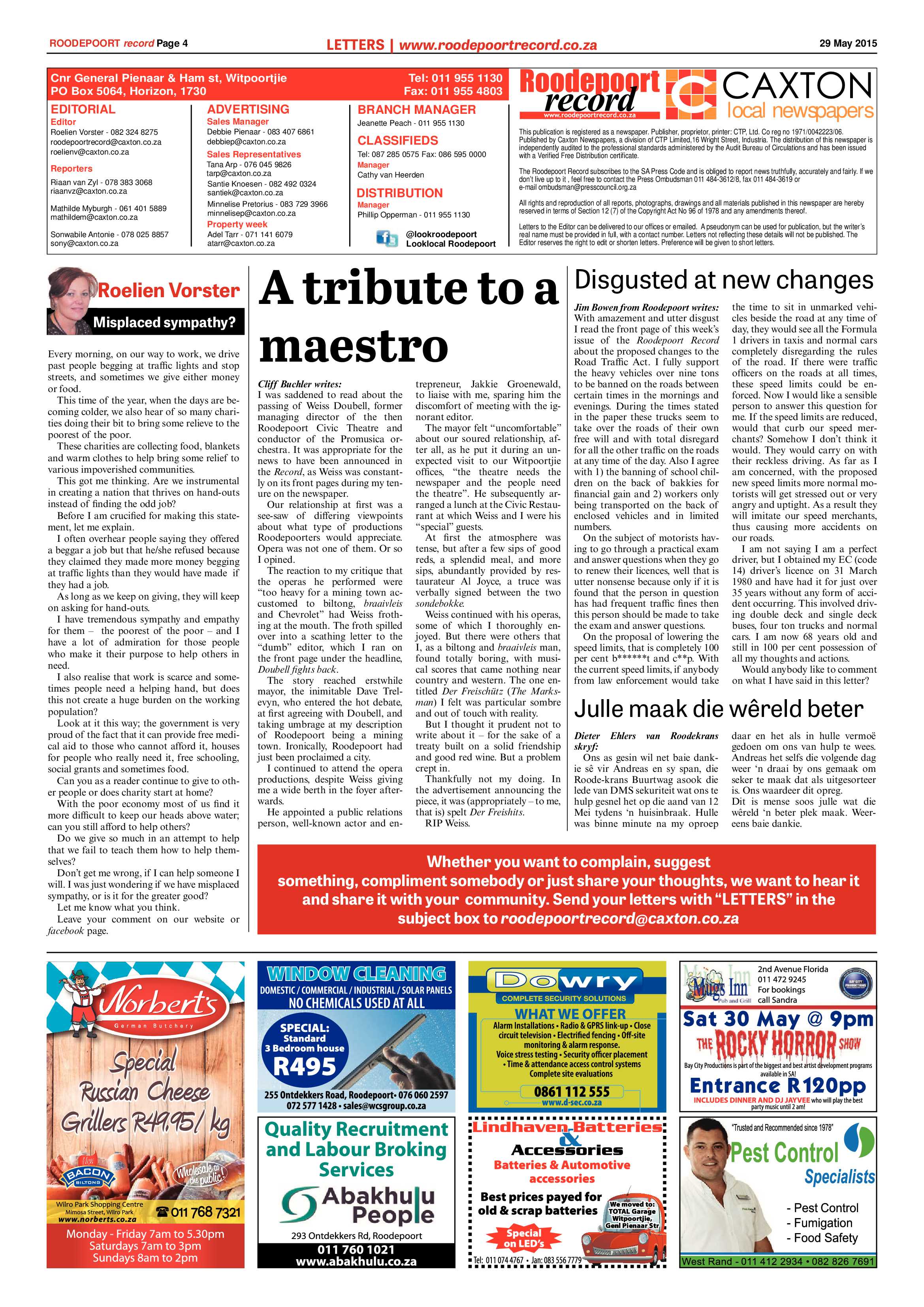 Roodepoort Record 29 May 2015 page 4