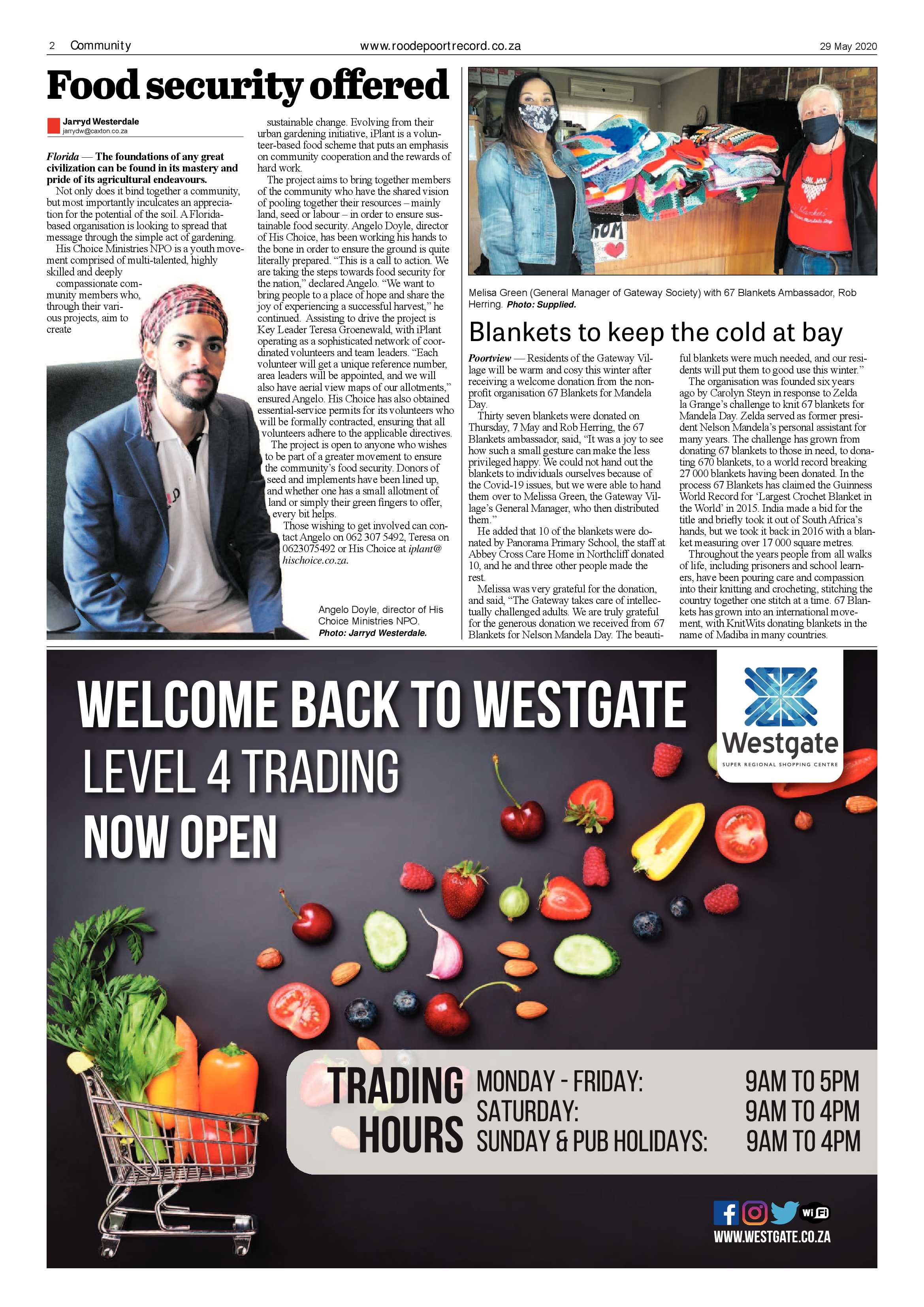 Roodepoort Record 29 May 2020 page 2