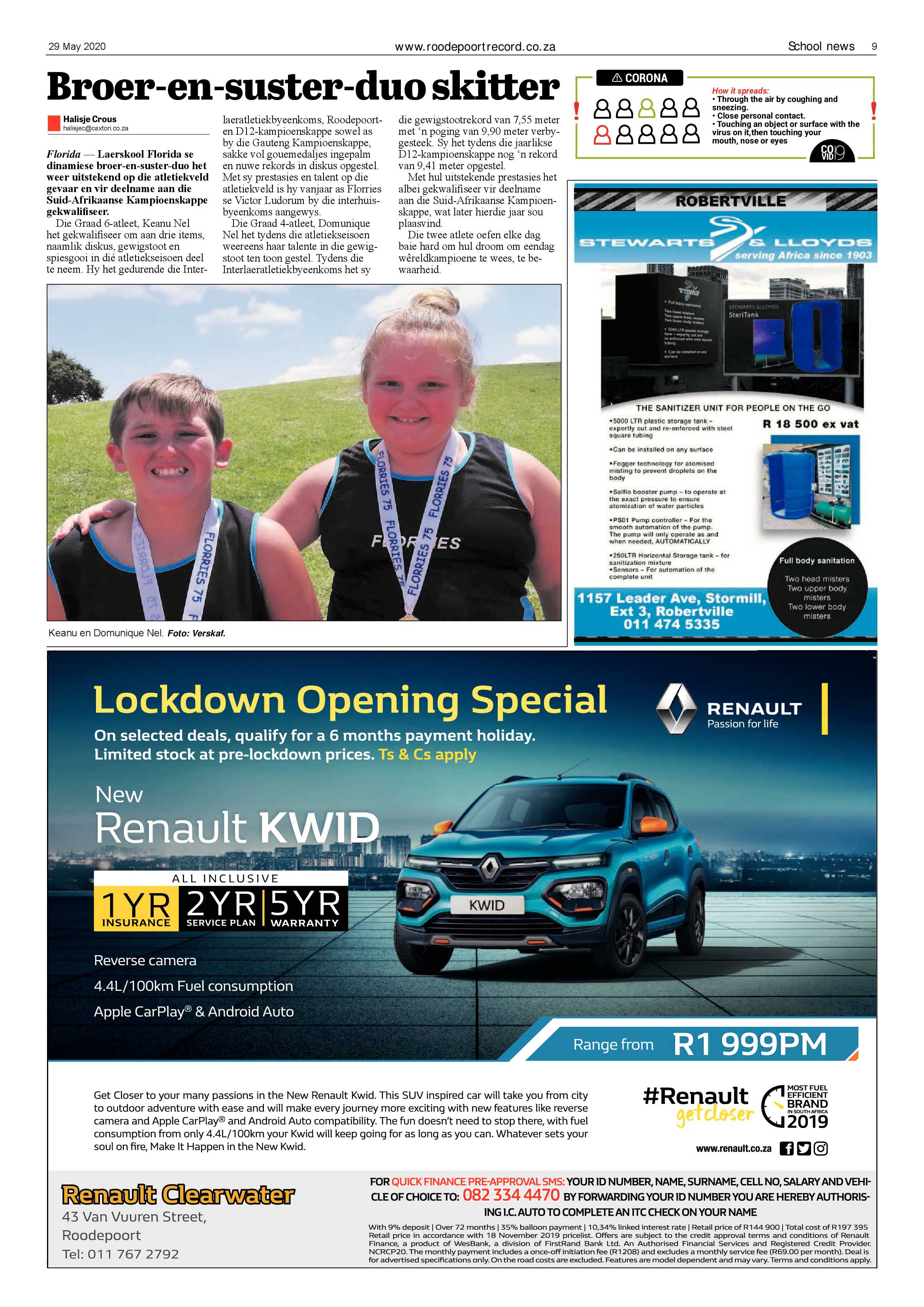 Roodepoort Record 29 May 2020 page 9
