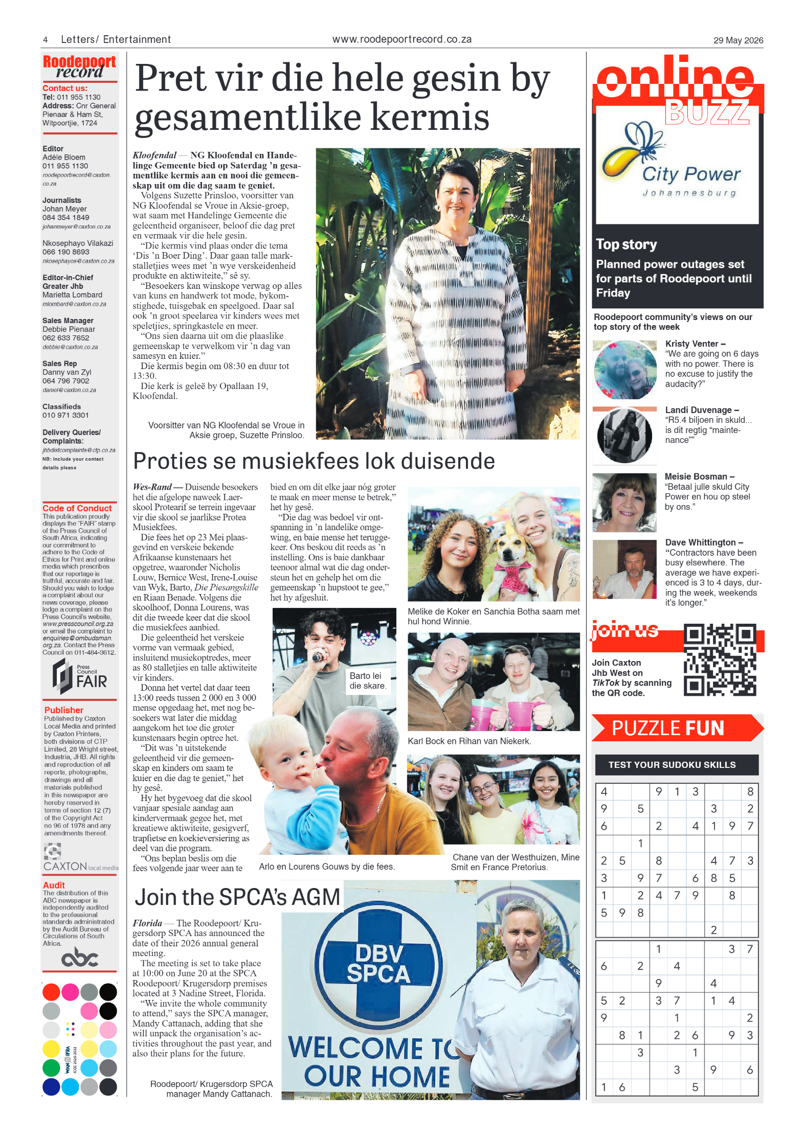 Roodepoort Record 29 May 2026 page 4