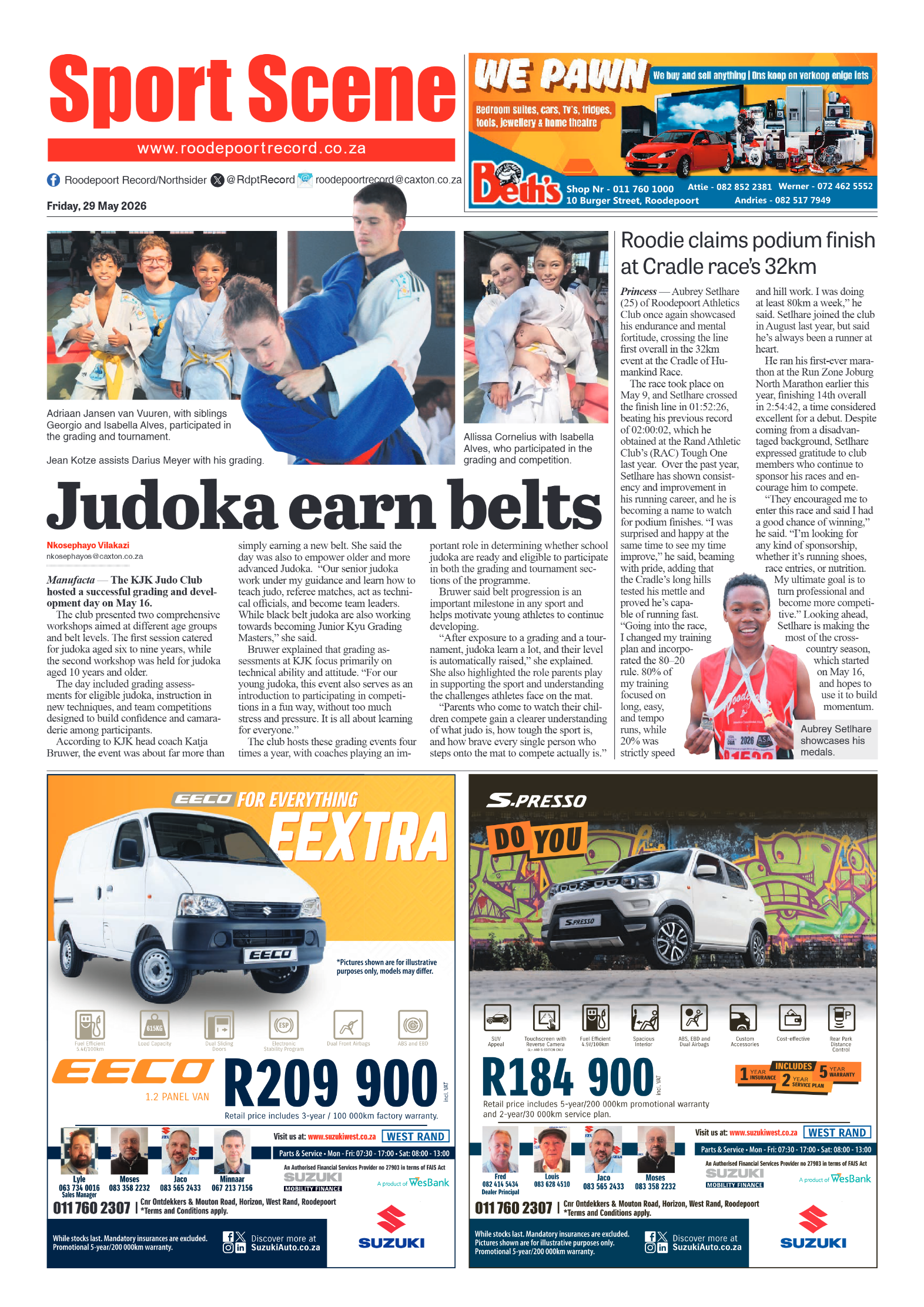Roodepoort Record 29 May 2026 page 8
