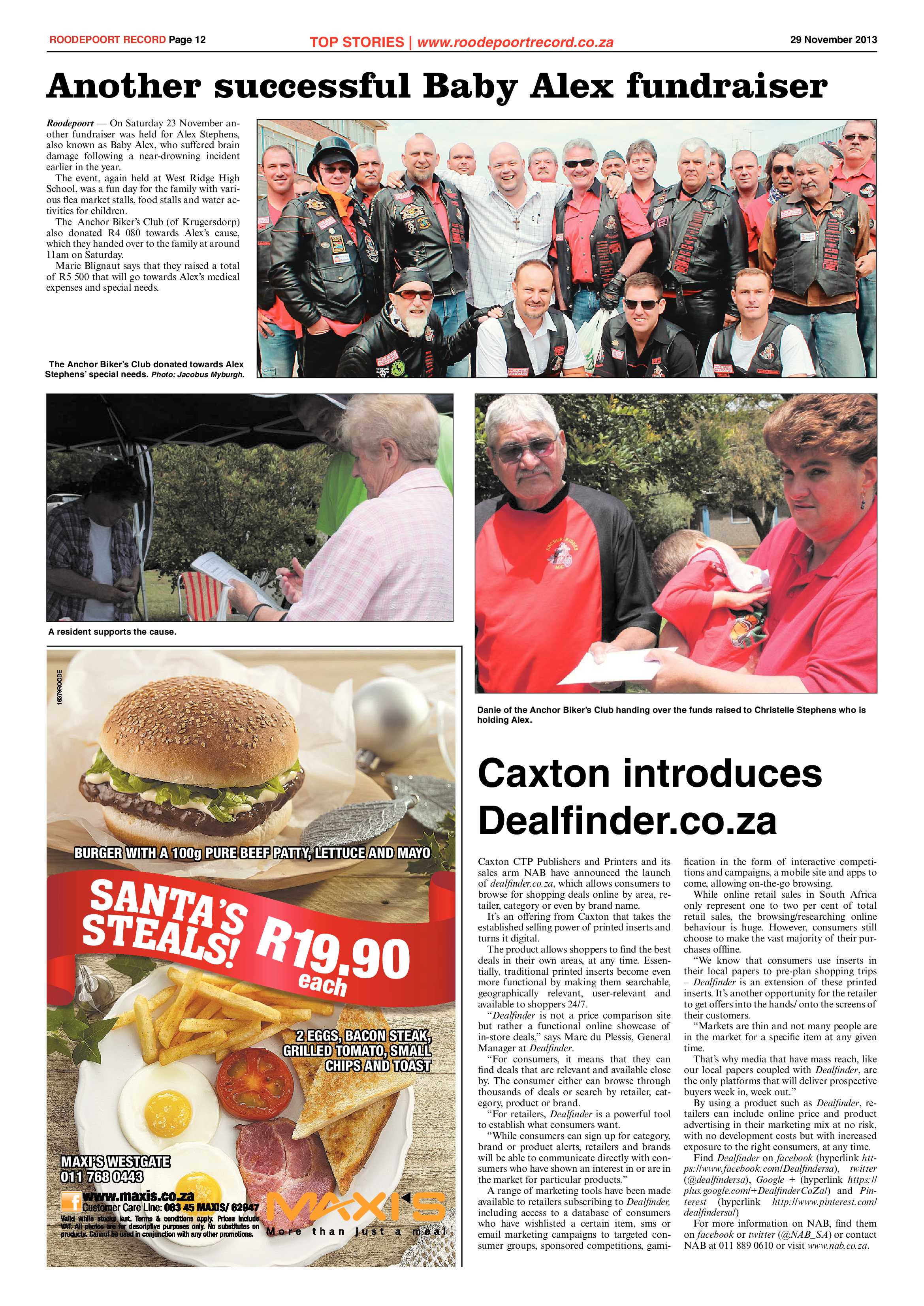 Roodepoort Record 29 November 2013 page 12
