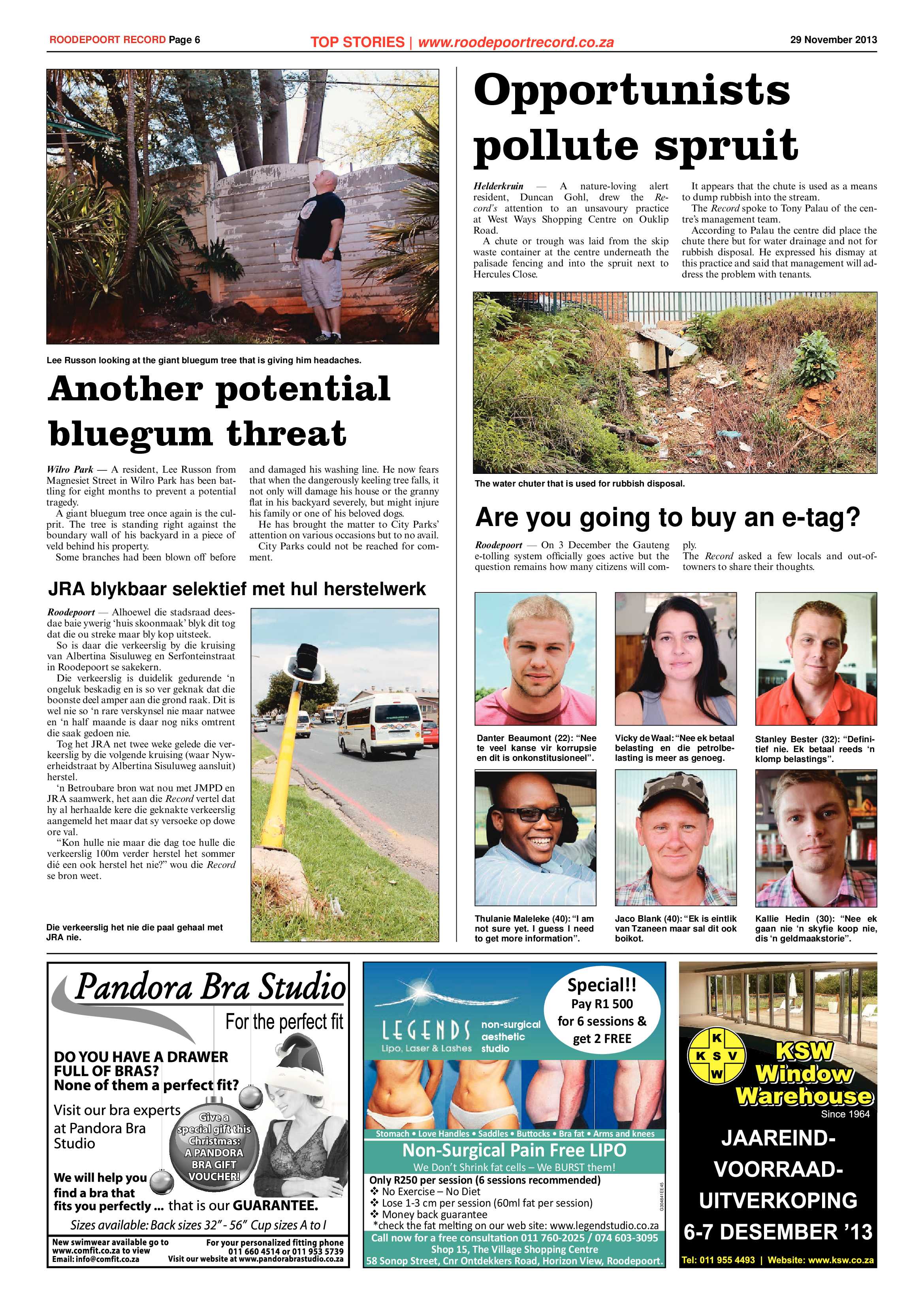 Roodepoort Record 29 November 2013 page 6