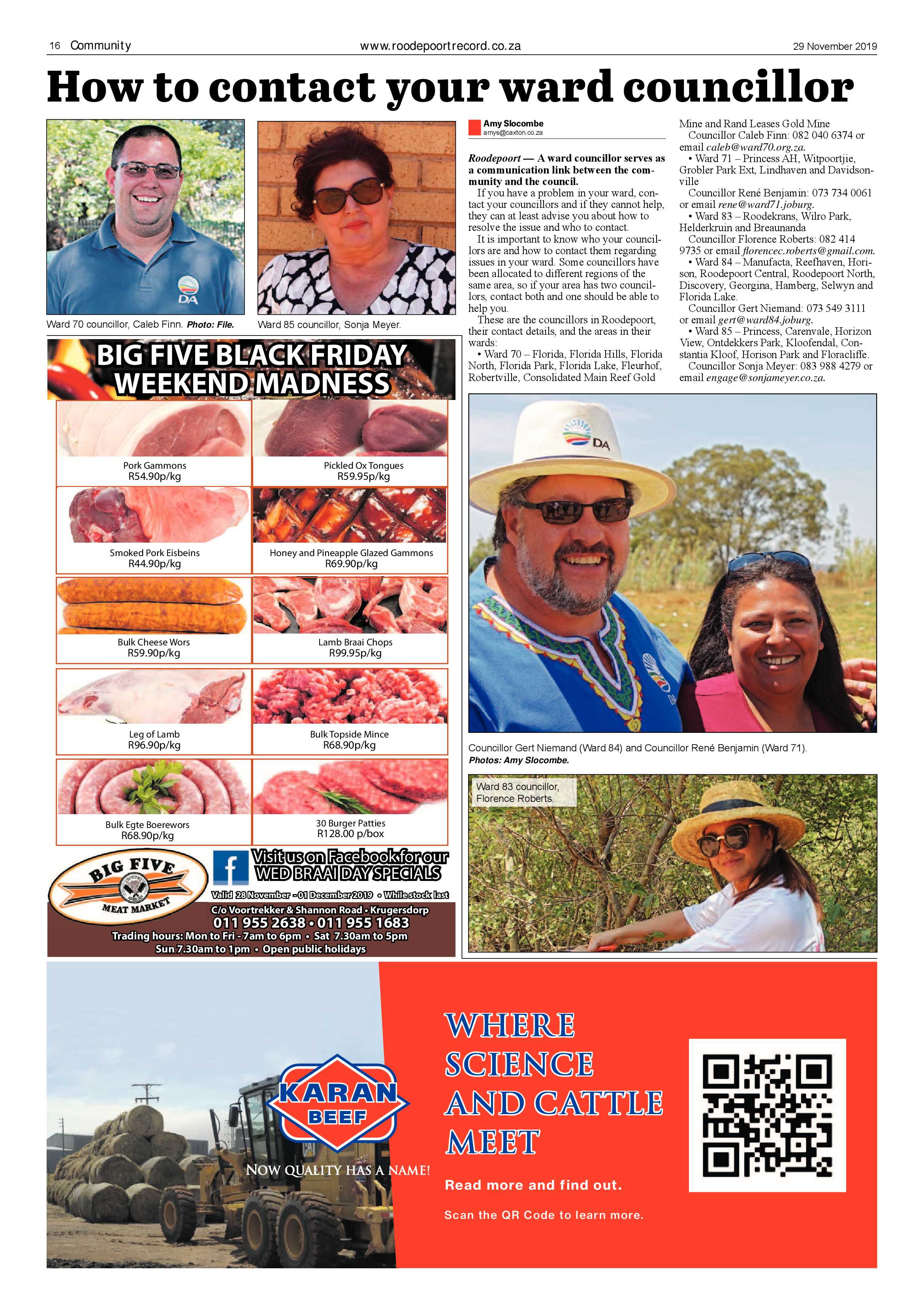Roodepoort Record 29 November 2019 page 16
