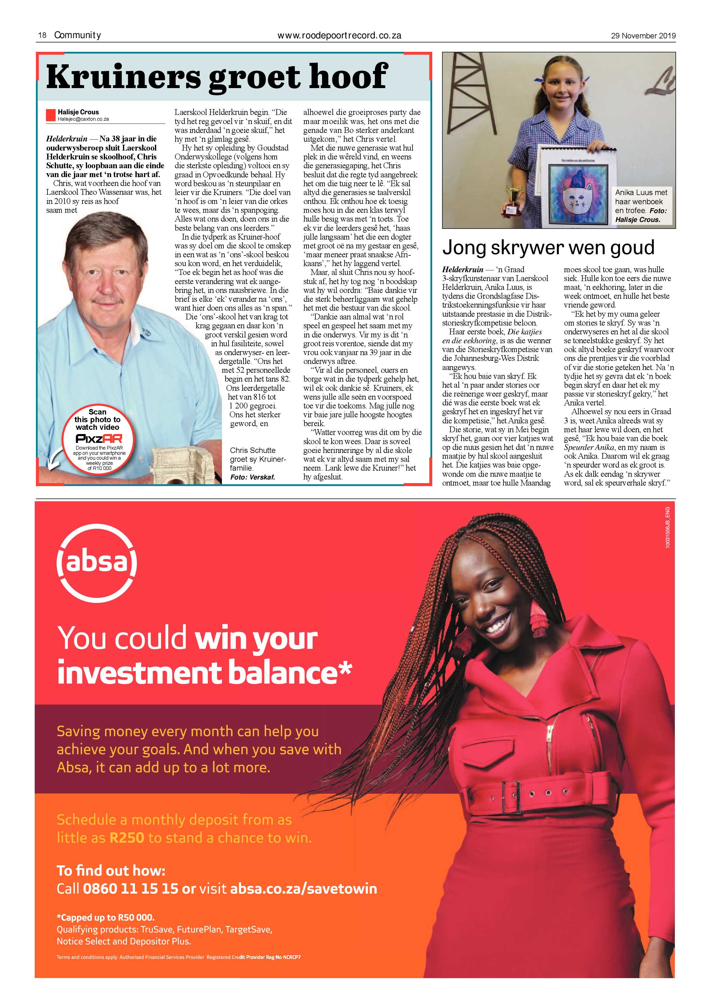 Roodepoort Record 29 November 2019 page 18