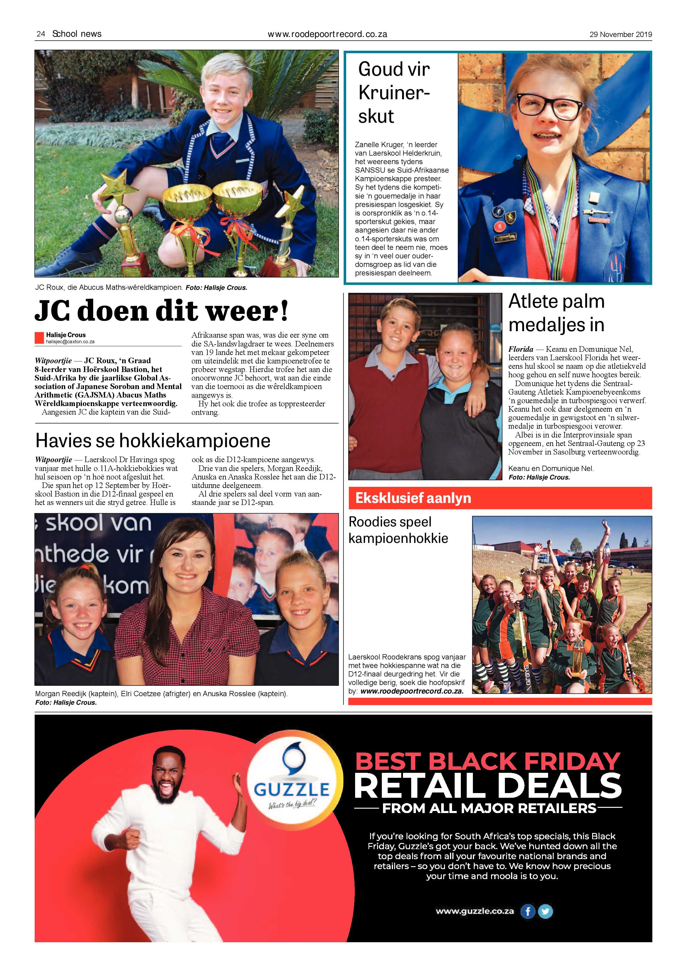 Roodepoort Record 29 November 2019 page 24