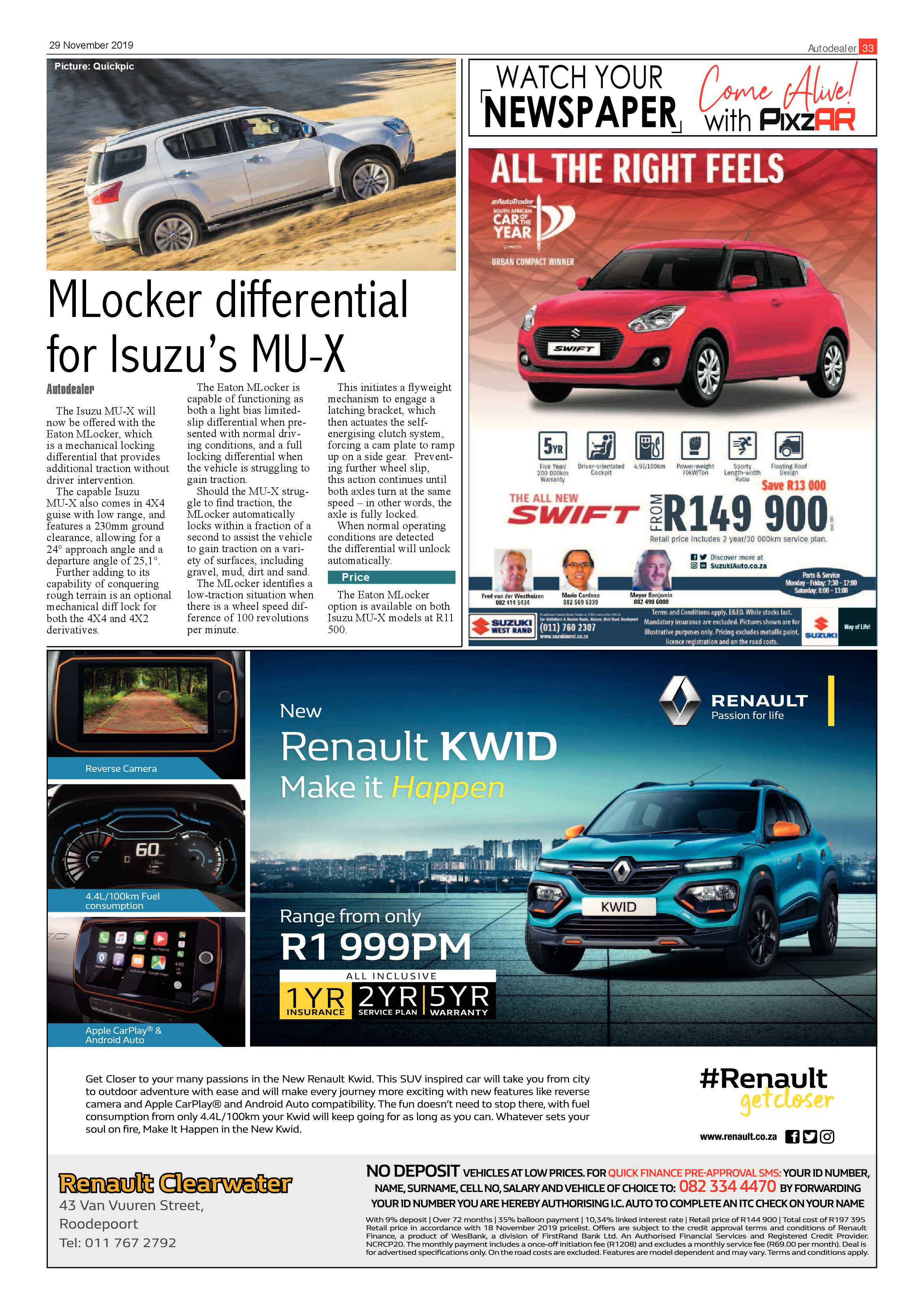 Roodepoort Record 29 November 2019 page 33