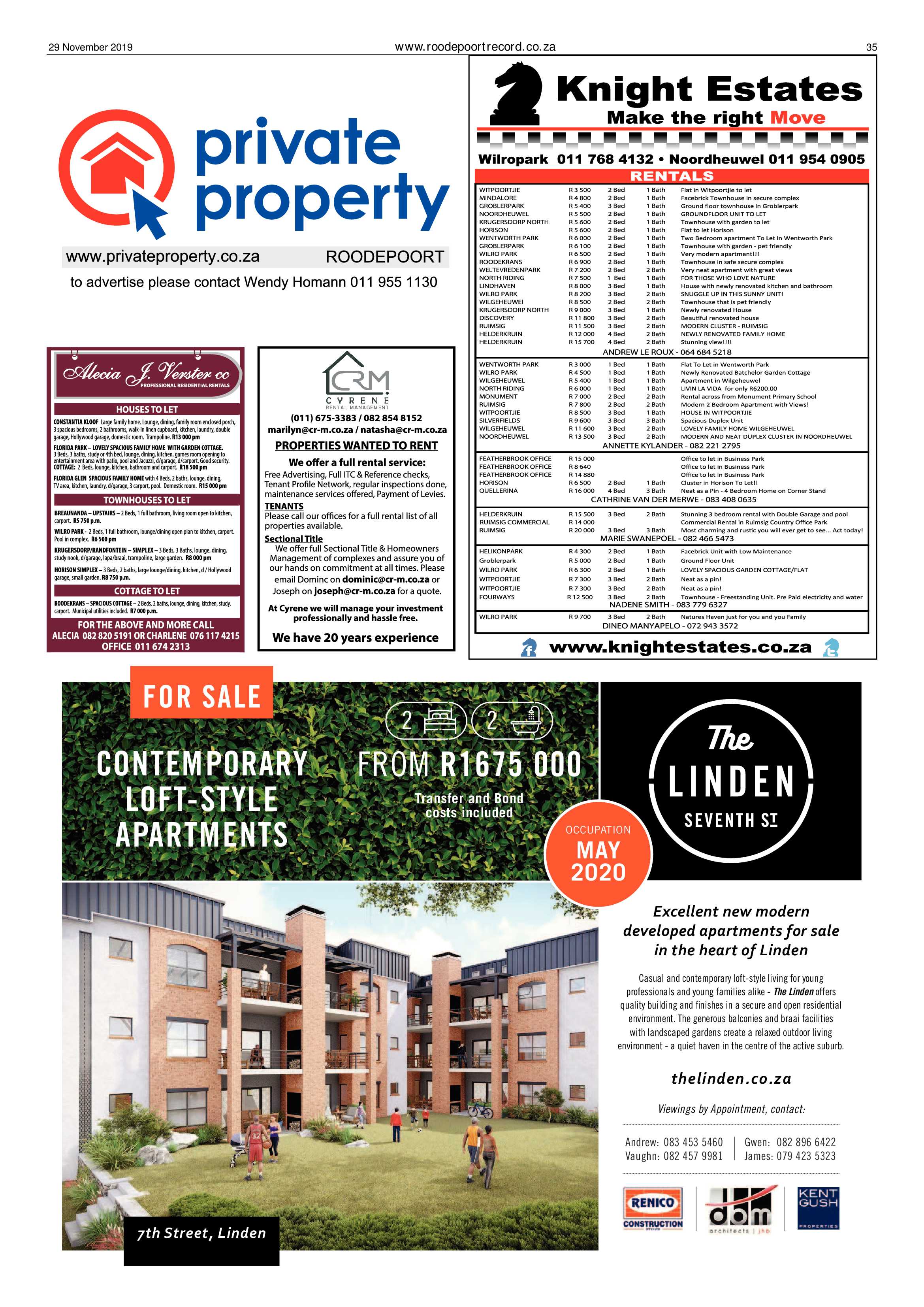 Roodepoort Record 29 November 2019 page 35