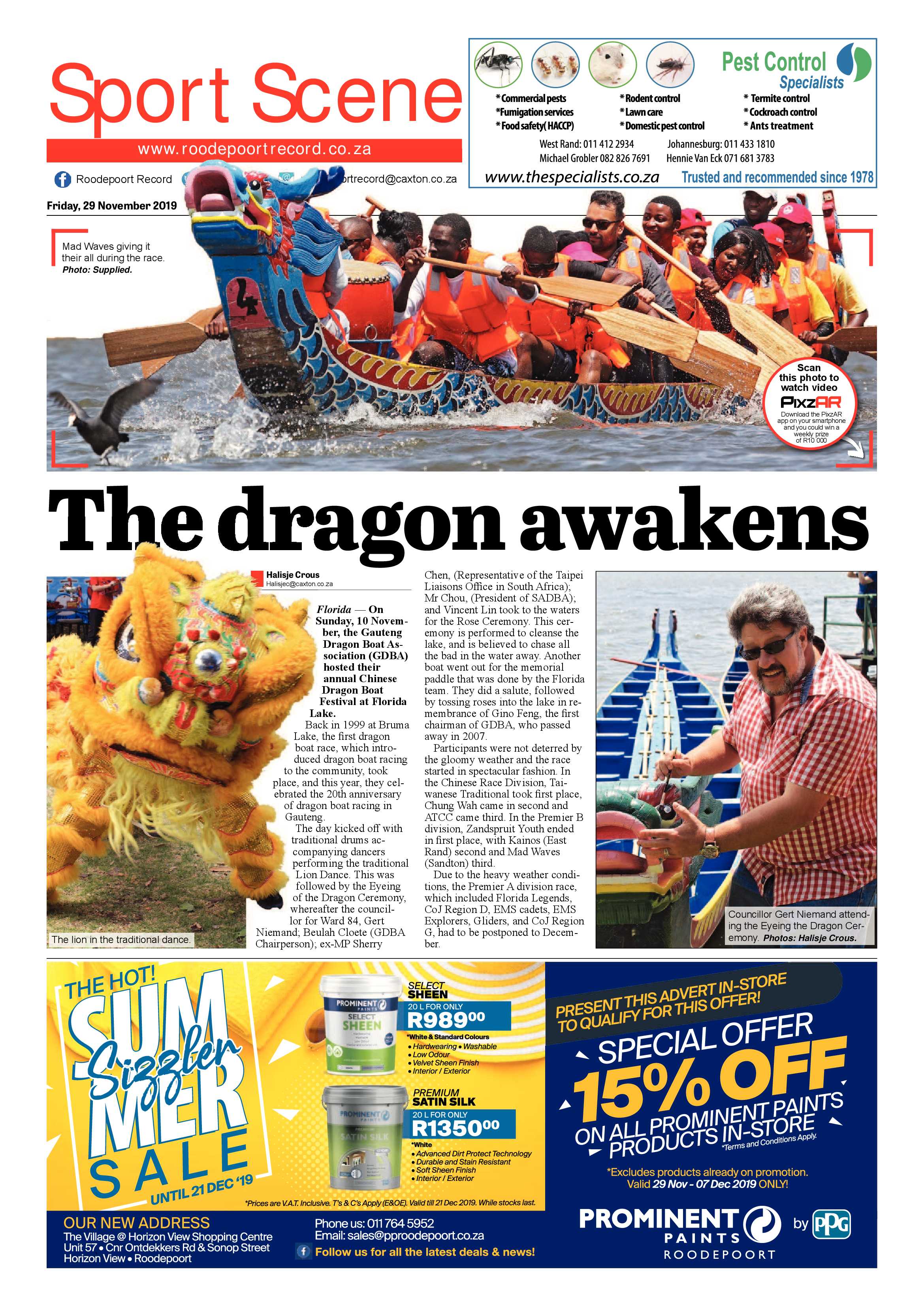 Roodepoort Record 29 November 2019 page 40