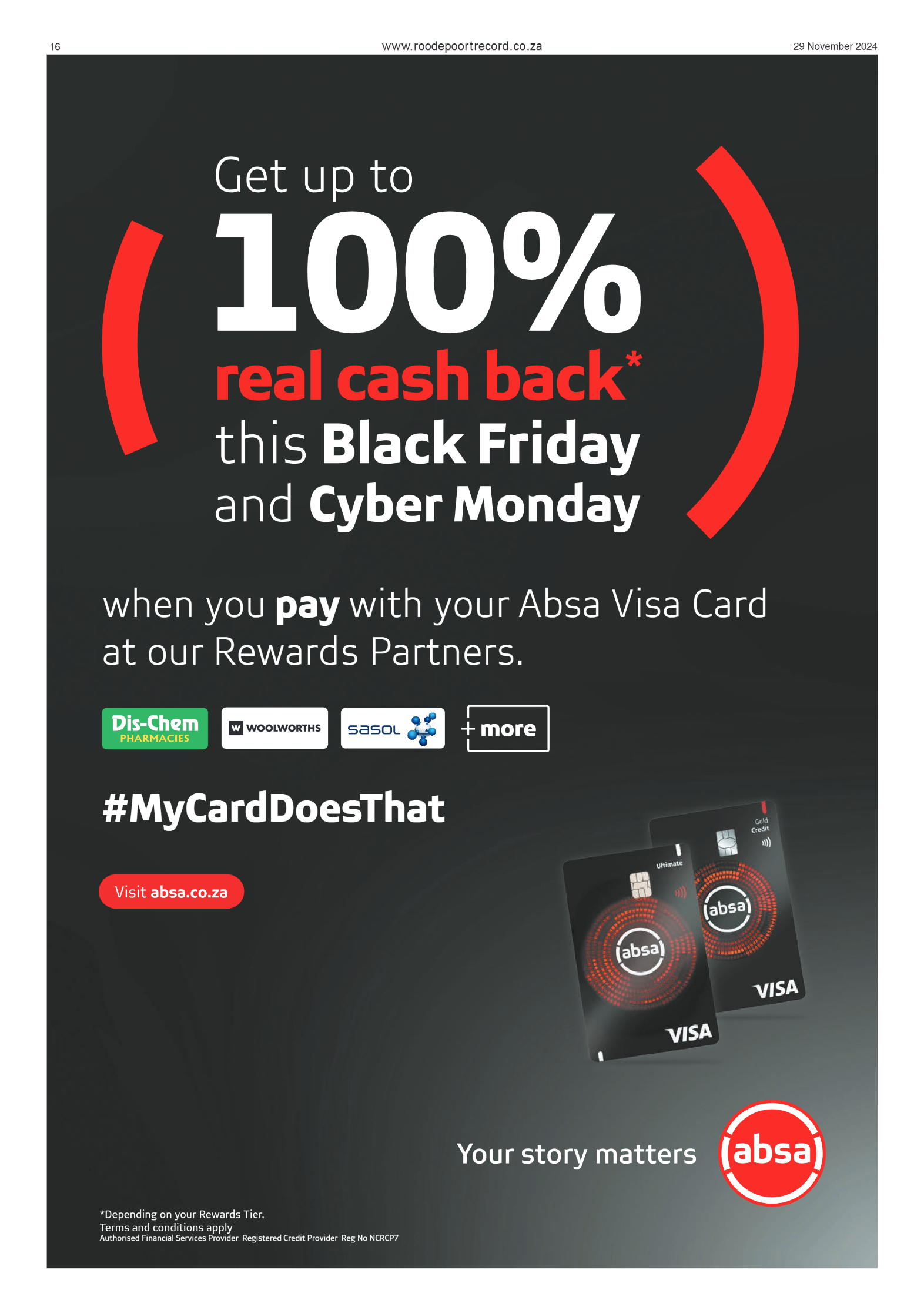 Roodepoort Record 29 November 2024 page 16