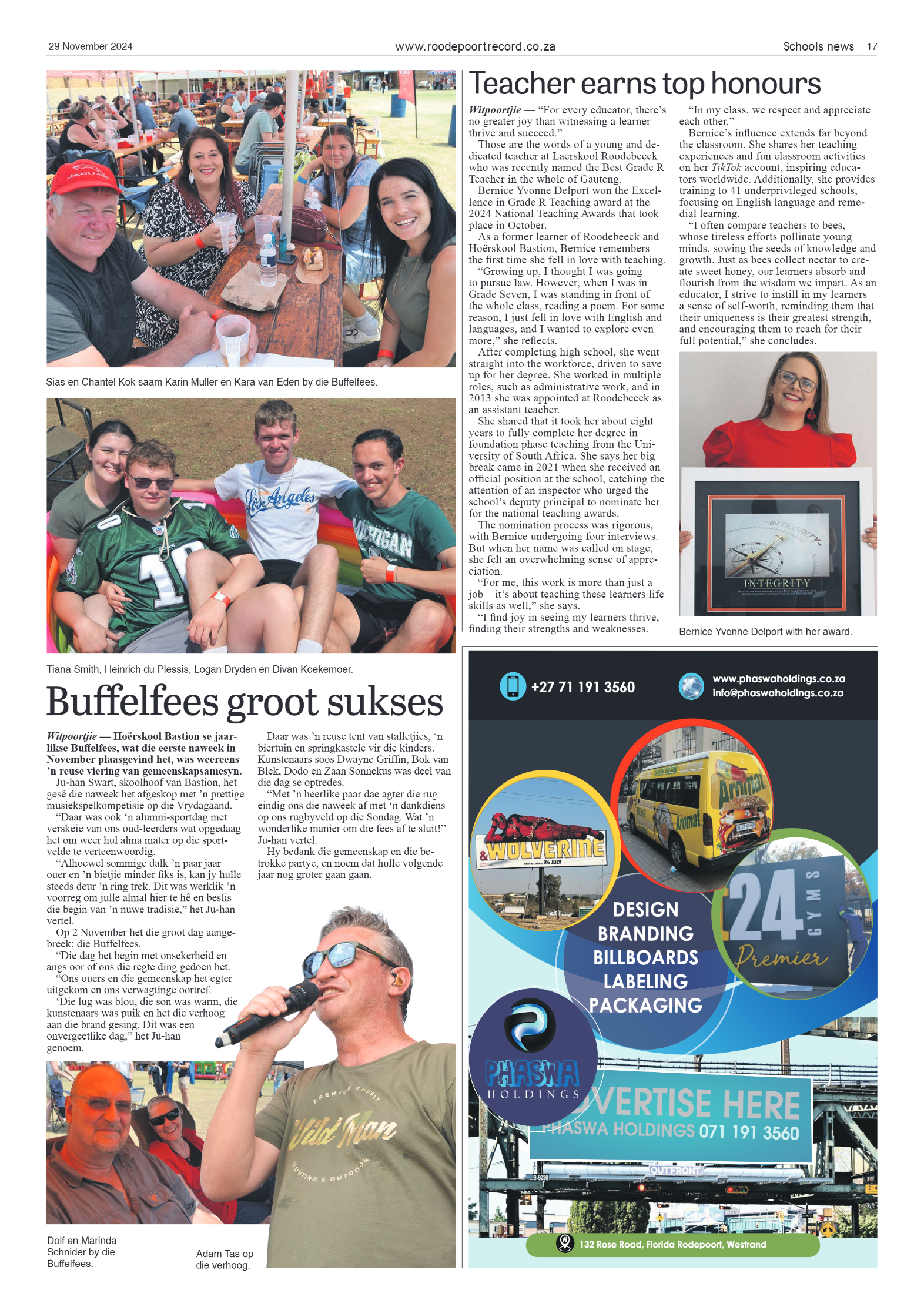 Roodepoort Record 29 November 2024 page 17