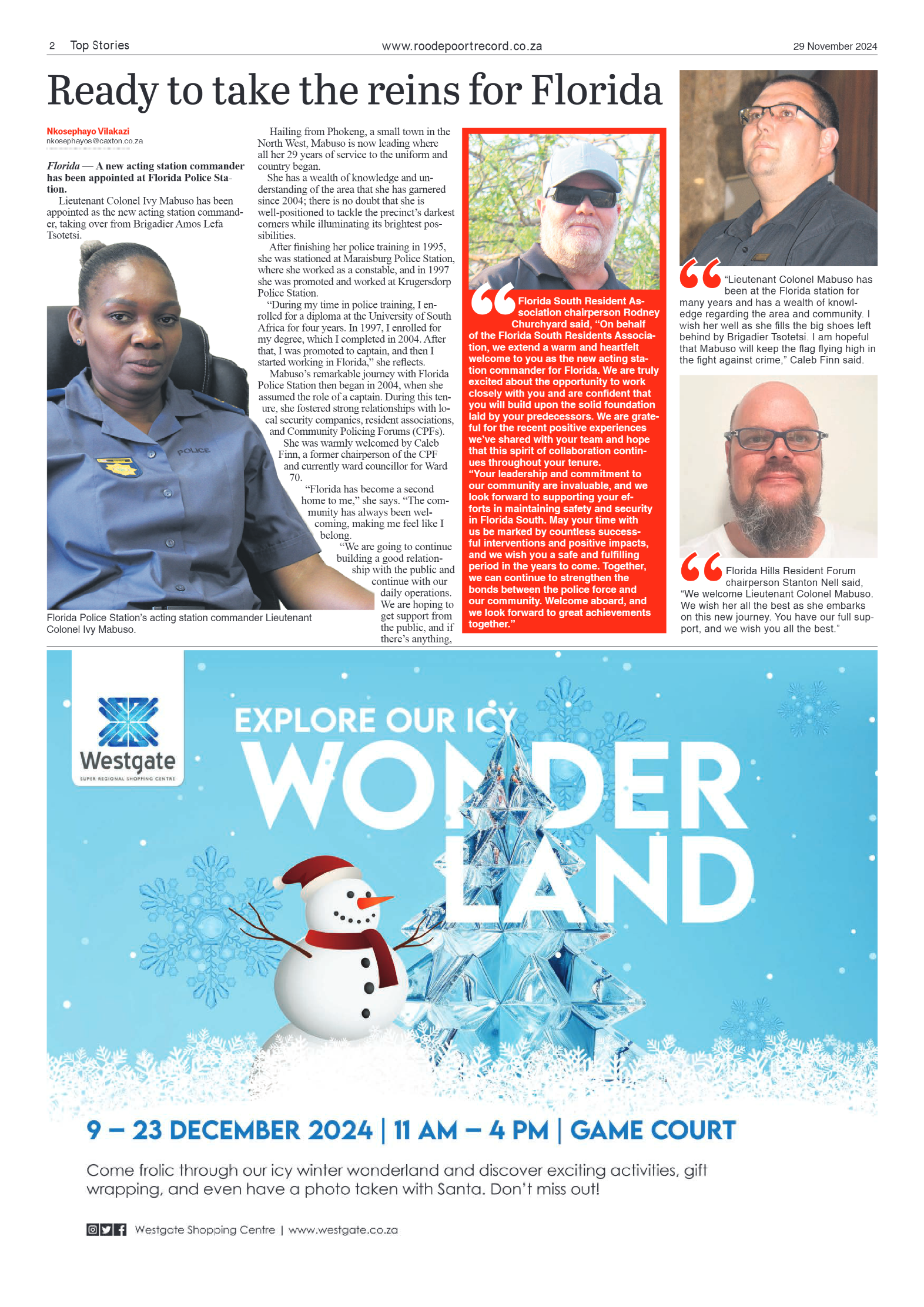 Roodepoort Record 29 November 2024 page 2