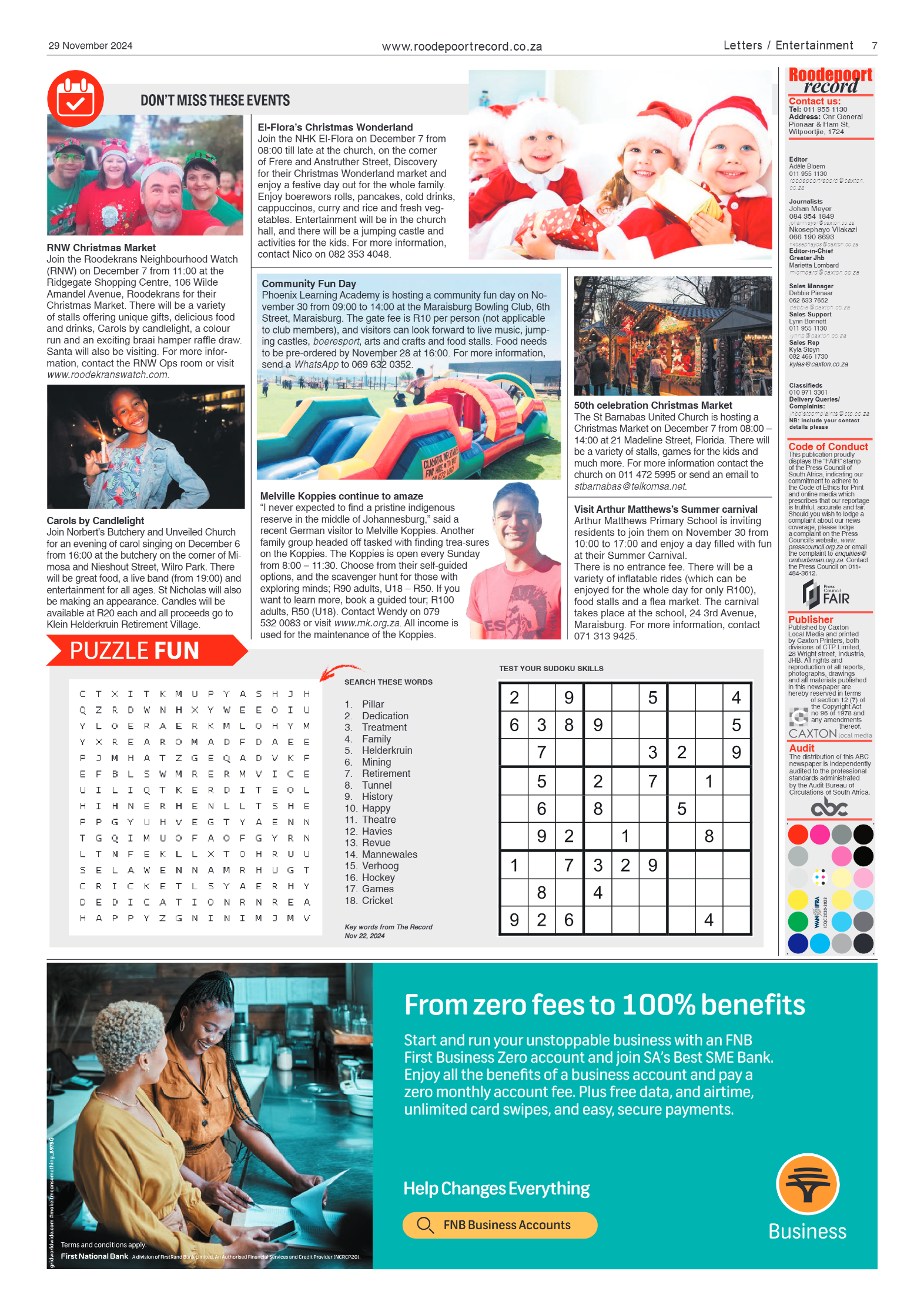 Roodepoort Record 29 November 2024 page 7