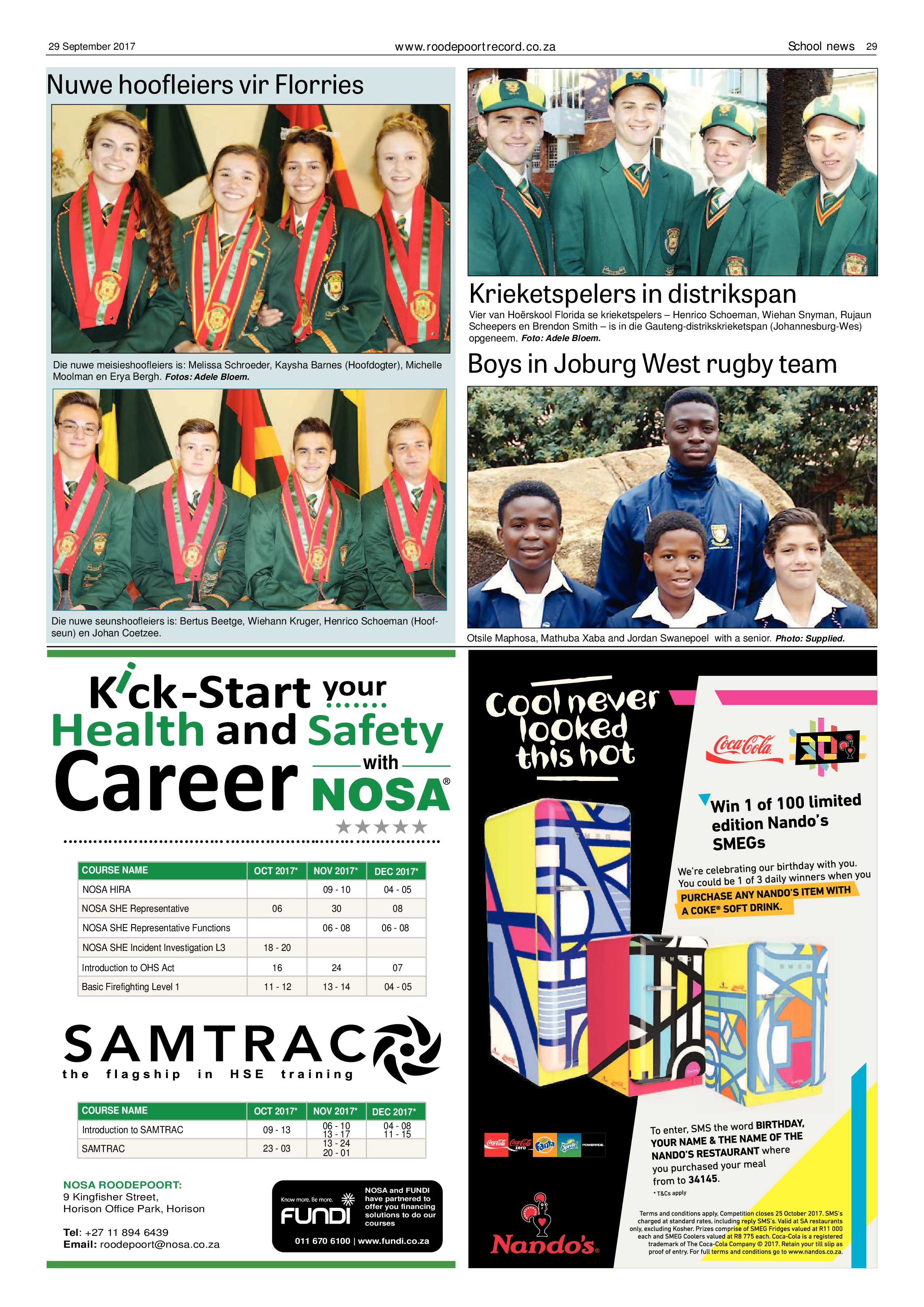 Roodepoort Record 29 September 2017 page 29