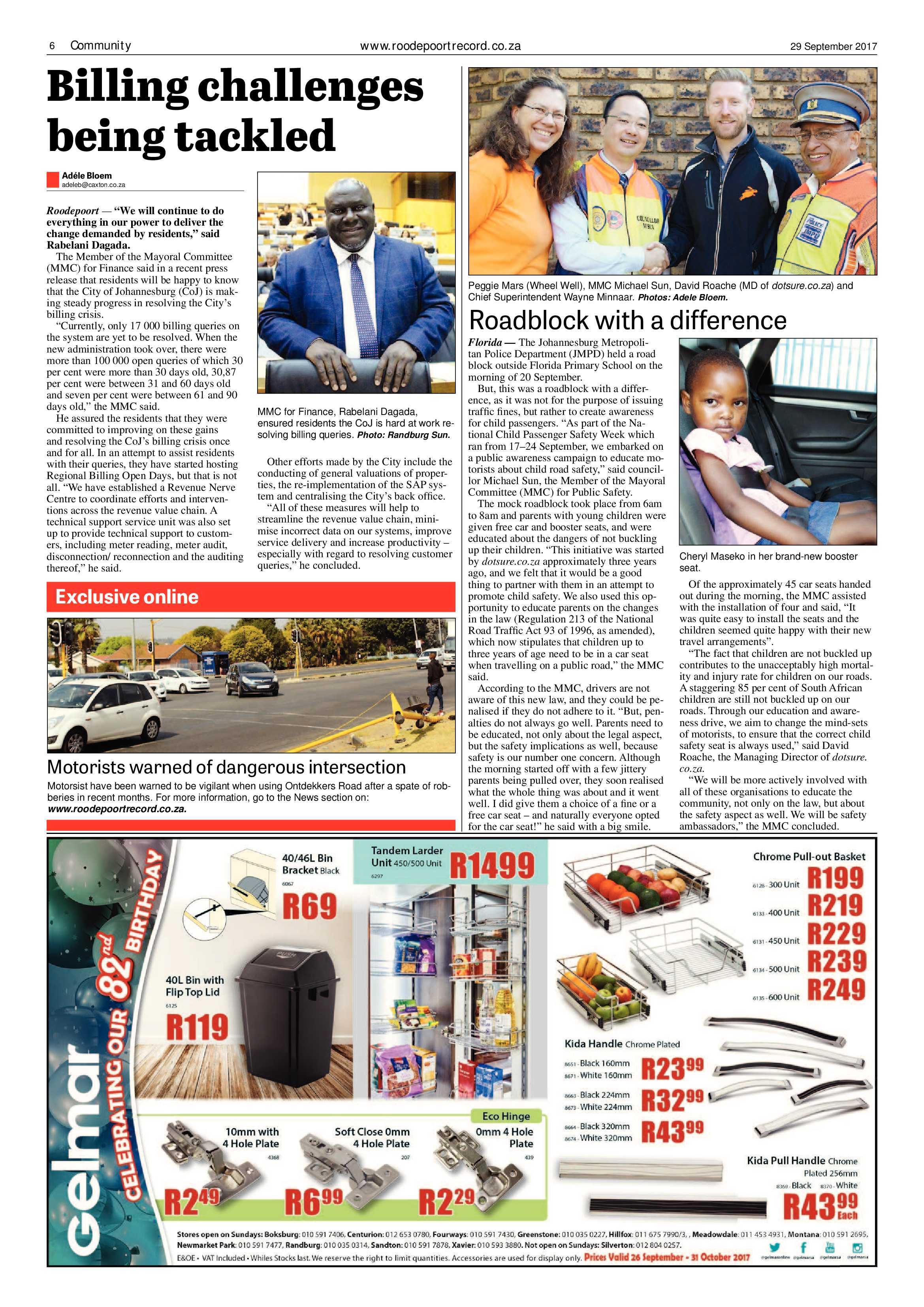 Roodepoort Record 29 September 2017 page 6