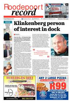 Roodepoort Record 29 September 2017