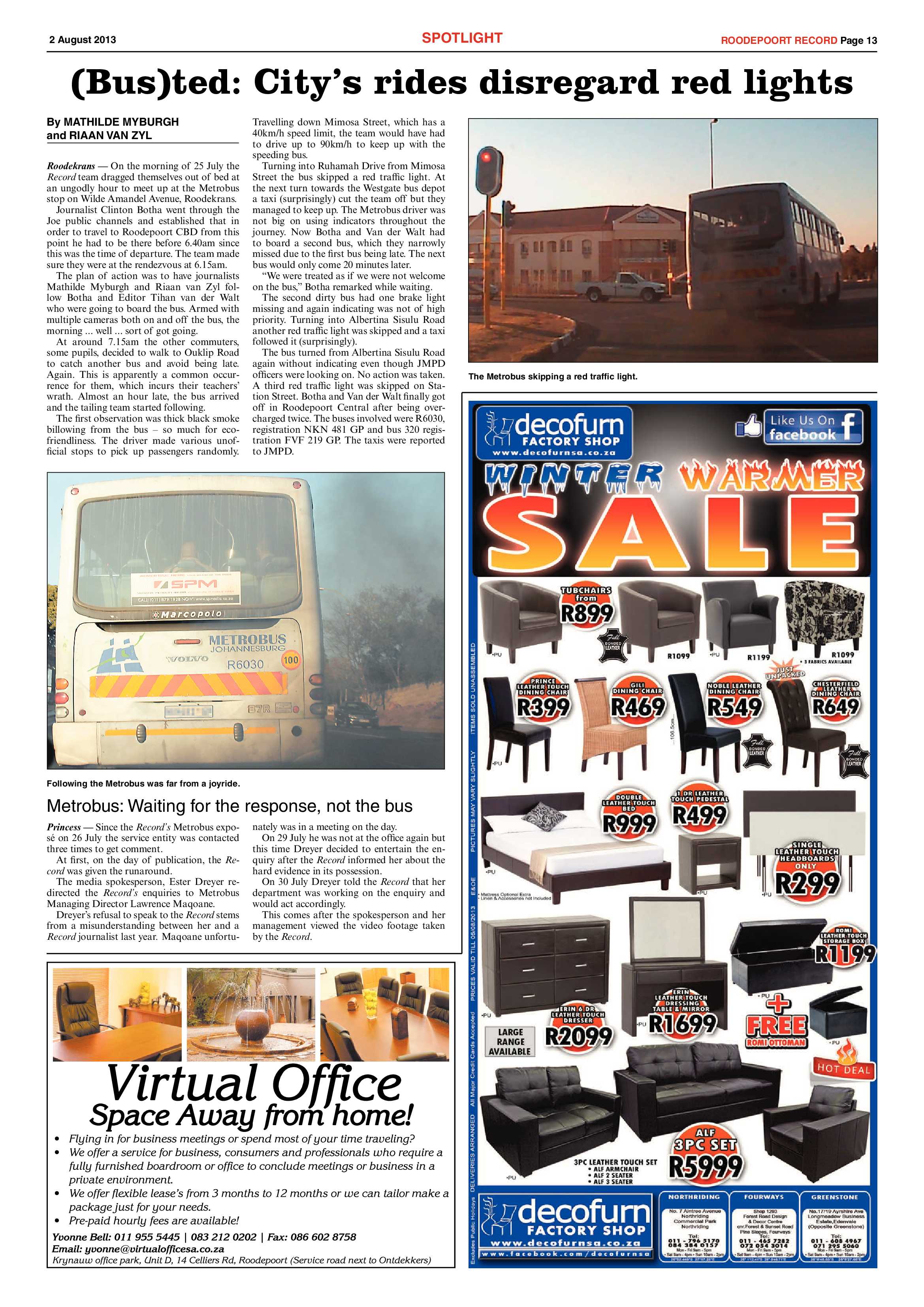 Roodepoort Record 17 June 2016 page 13