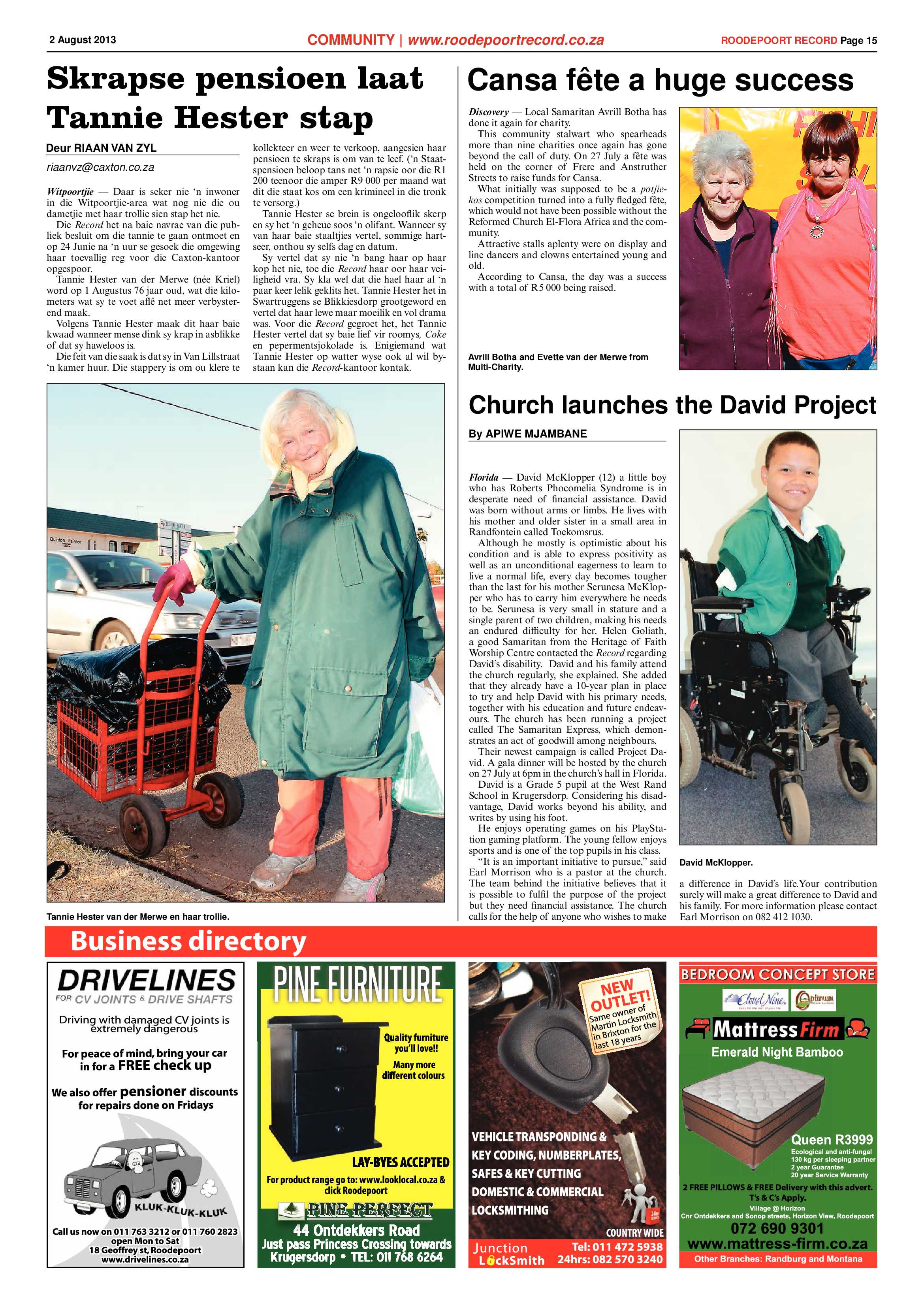 Roodepoort Record 17 June 2016 page 15