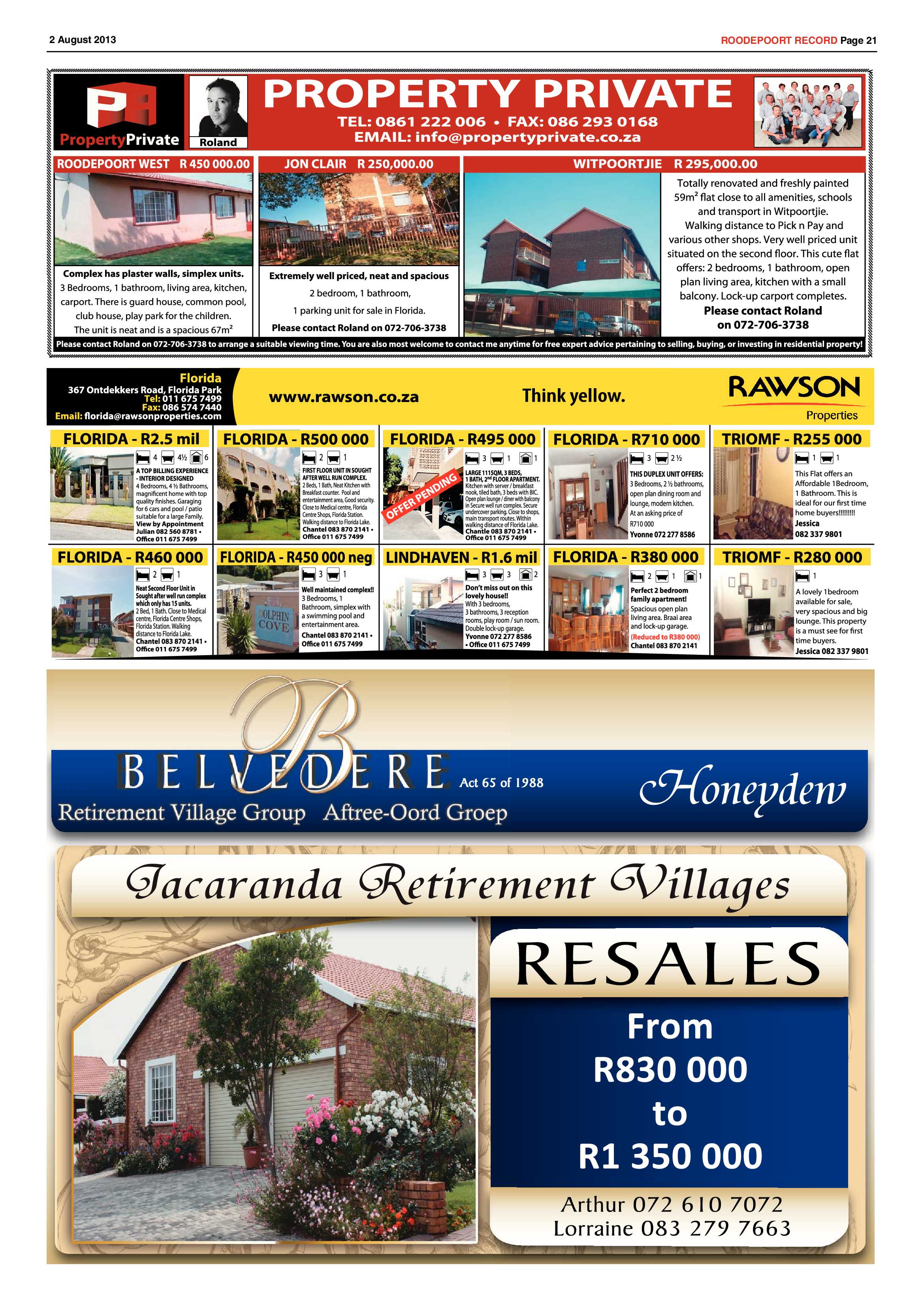 Roodepoort Record 17 June 2016 page 21