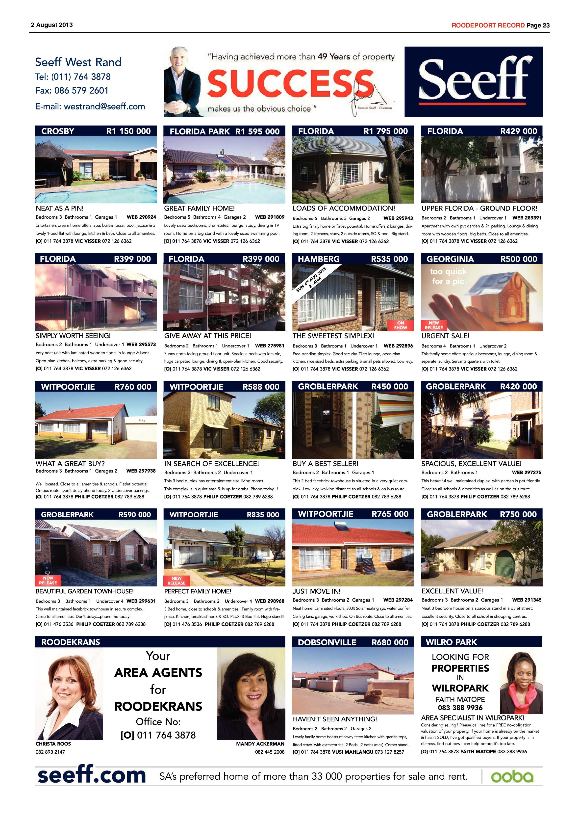 Roodepoort Record 17 June 2016 page 23