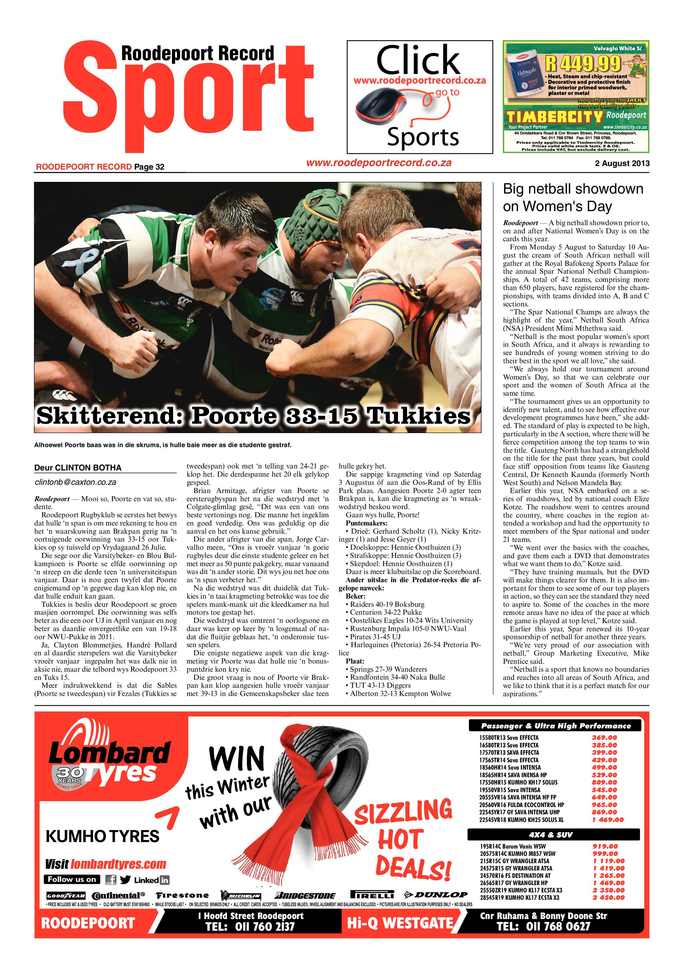 Roodepoort Record 17 June 2016 page 32