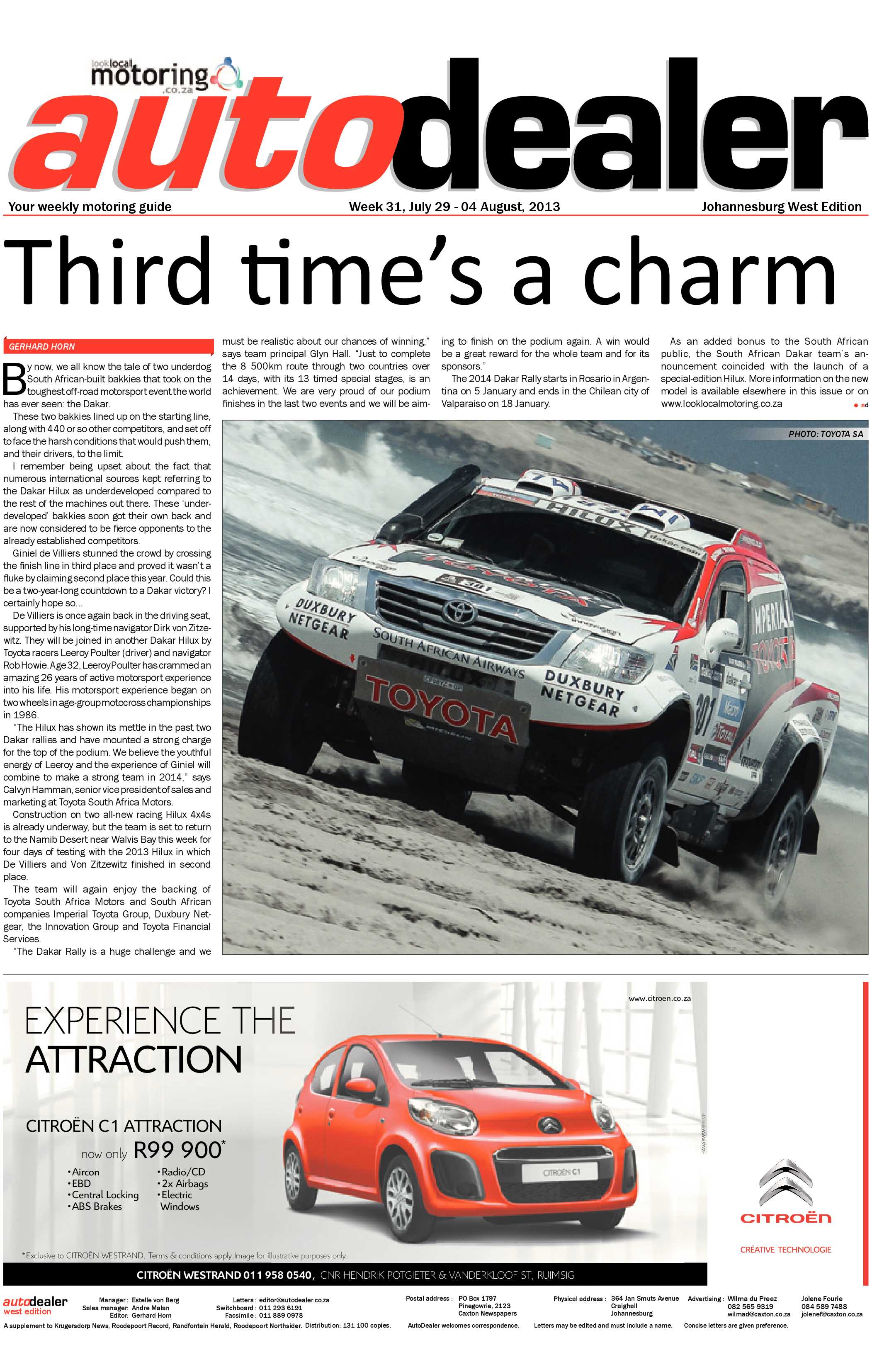 Roodepoort Record 17 June 2016 page 33