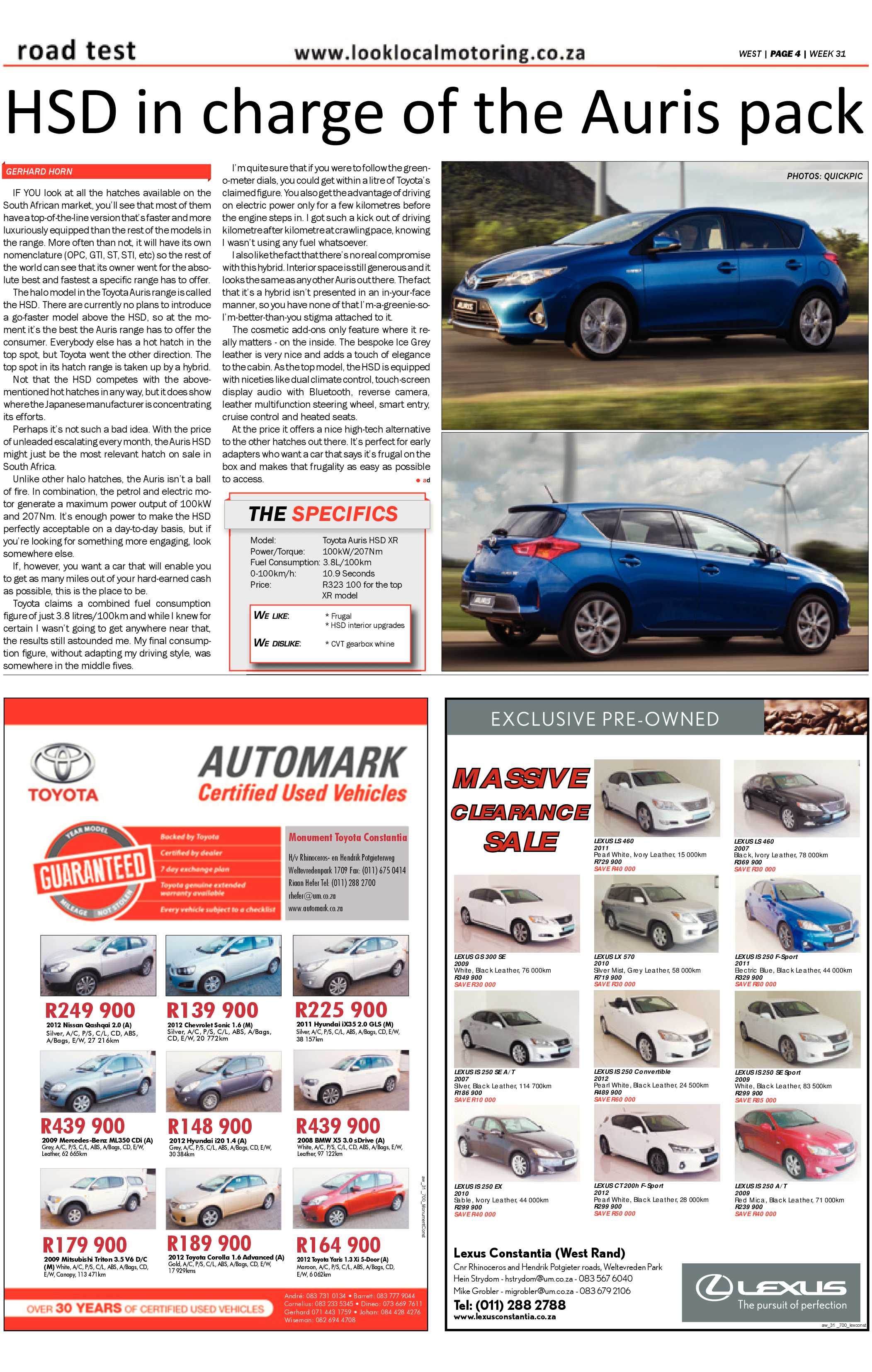 Roodepoort Record 17 June 2016 page 36